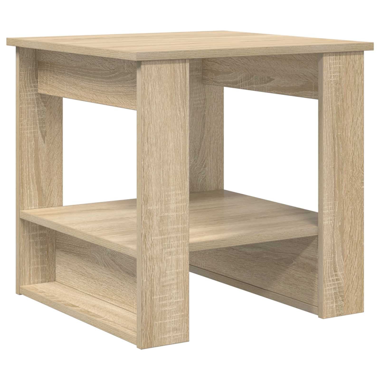 vidaXL Couchtisch Couchtisch Sonoma-Eiche 51 x 50 x 50 cm Holzwerkstoff (1-St)