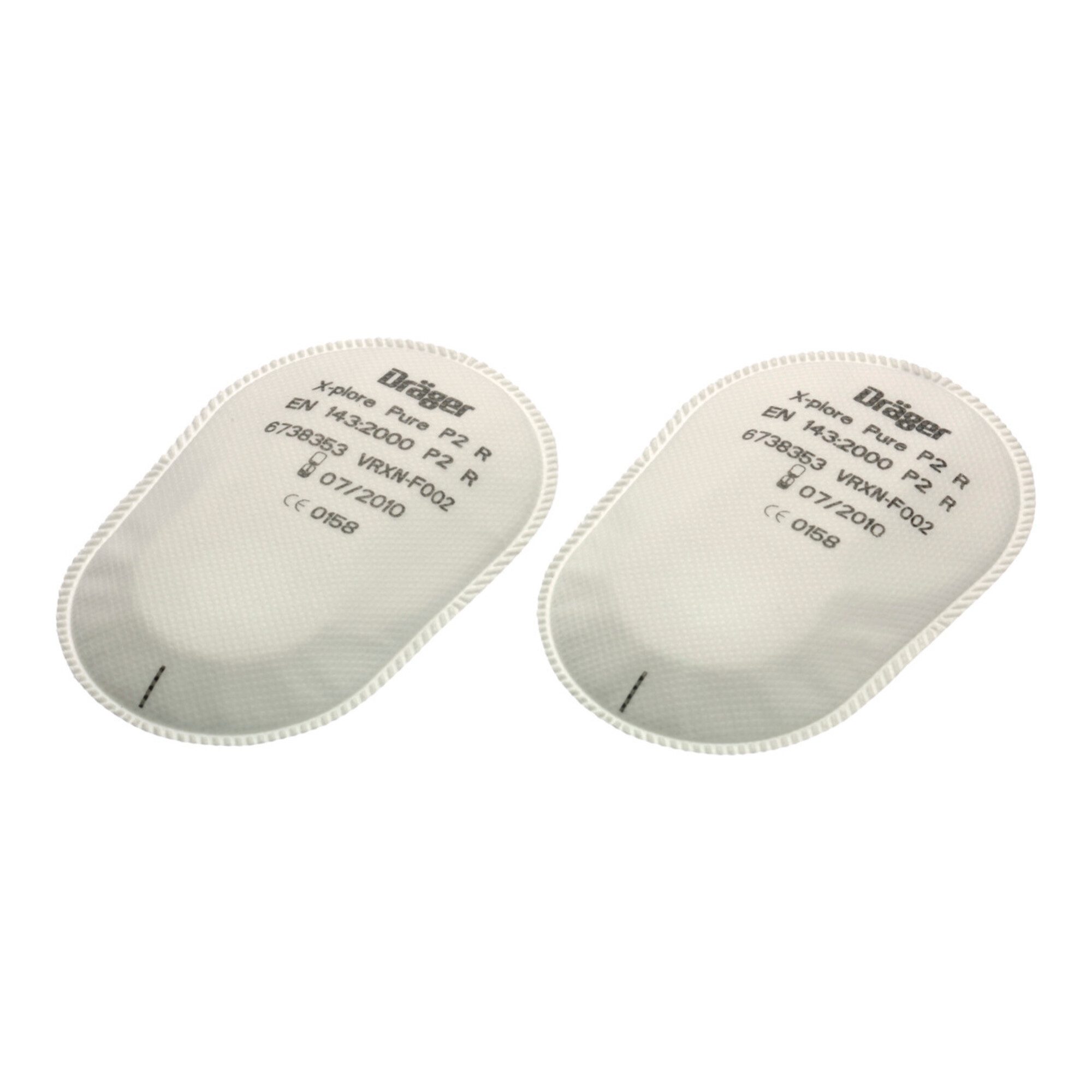 Dräger Filtereinsatz Dräger Safety Partikelwechselfilter-Set, 10 Paar, Filter: P2R 10 Stk