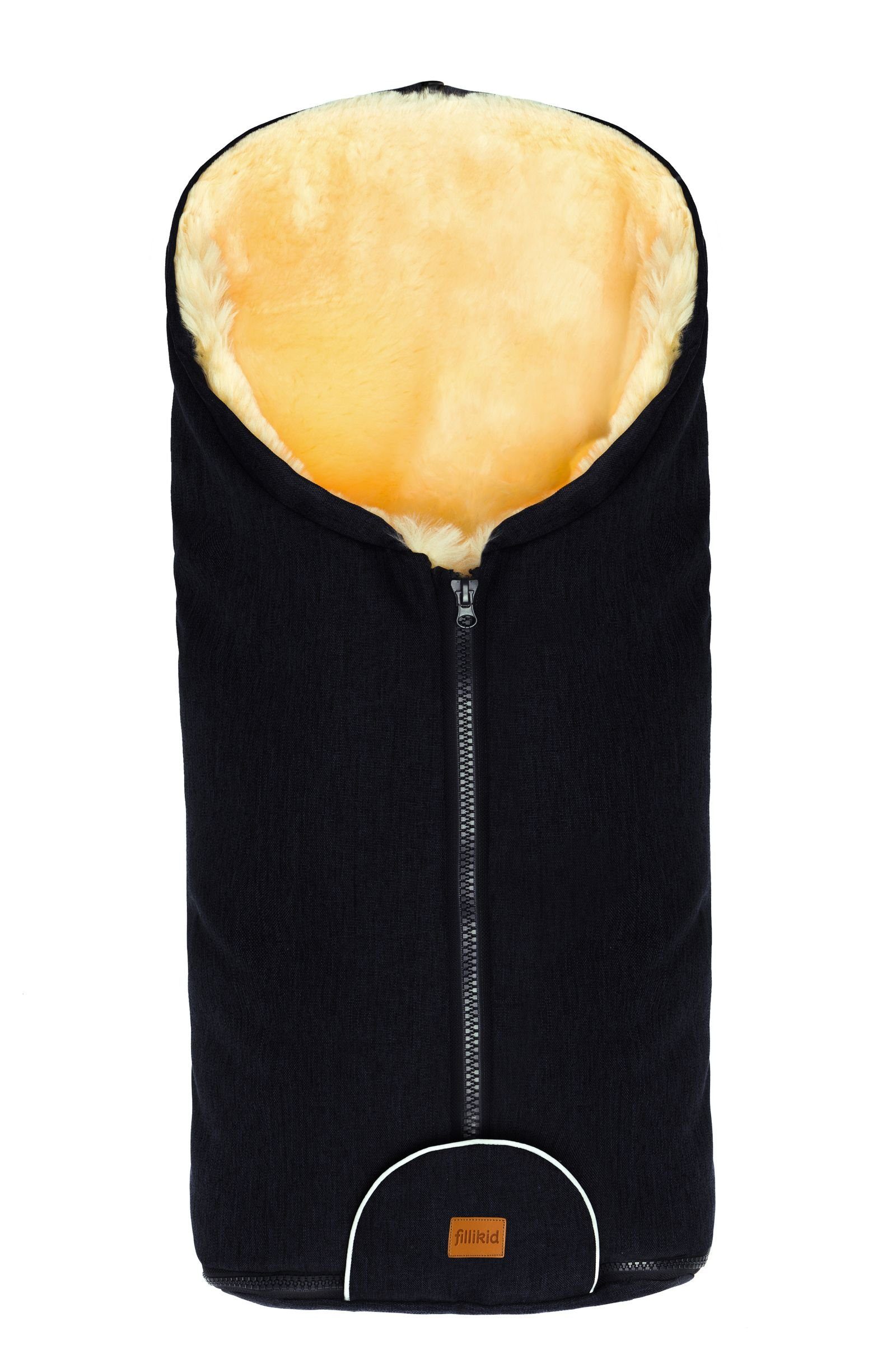 Kinderhaus Blaubaer Fußsack Fillikid Winterfußsack Pamir TOP für Kinderwagen, Buggy und Sportwagen, warmer Winterfußsack waschbar mit mittigem Reißverschluss und Gurtschlitze wind- und wasserabweisend als Mumienform