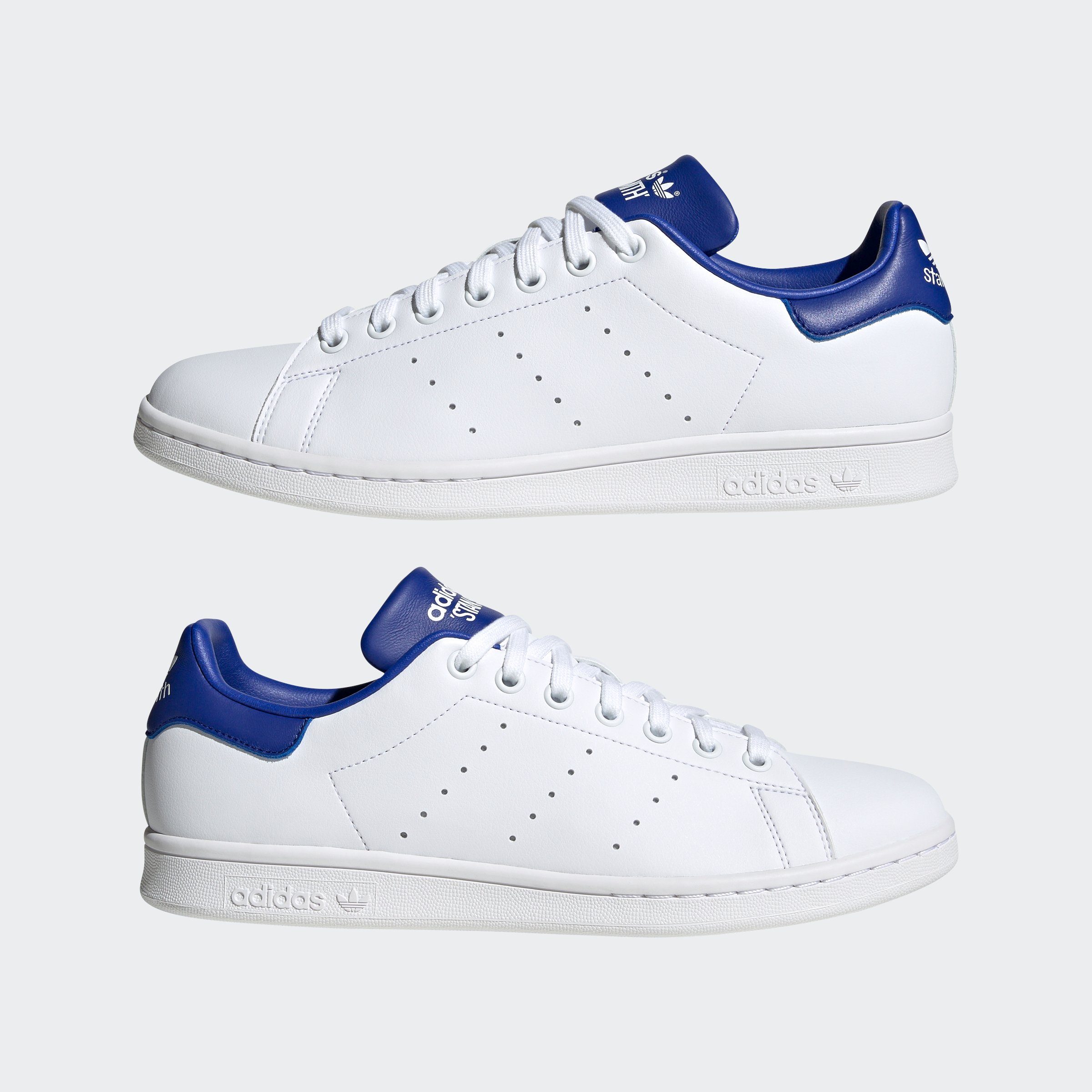 White Originals adidas Cloud / Lucid STAN Semi Cloud / White SMITH Blue Sneaker