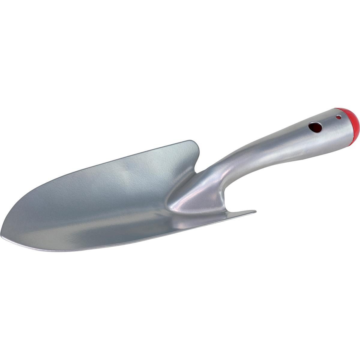 Triuso Blumenkelle Ganzstahl-Blumenkelle 29 cm, (für die täglichen Pflanzarbeiten, Arbeitsbreite: 8 cm), robust und unverwüstlich, pulverbeschichtet