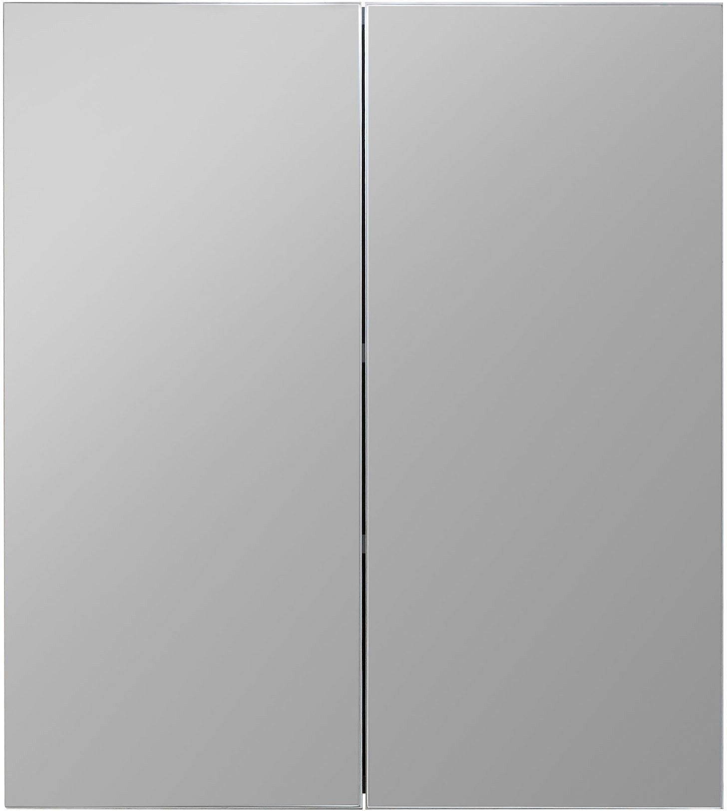 welltime Spiegelschrank Sovana Badschrank wahlweise mit oder ohne Beleuchtung - (B/T/H) 60/18/67 cm
