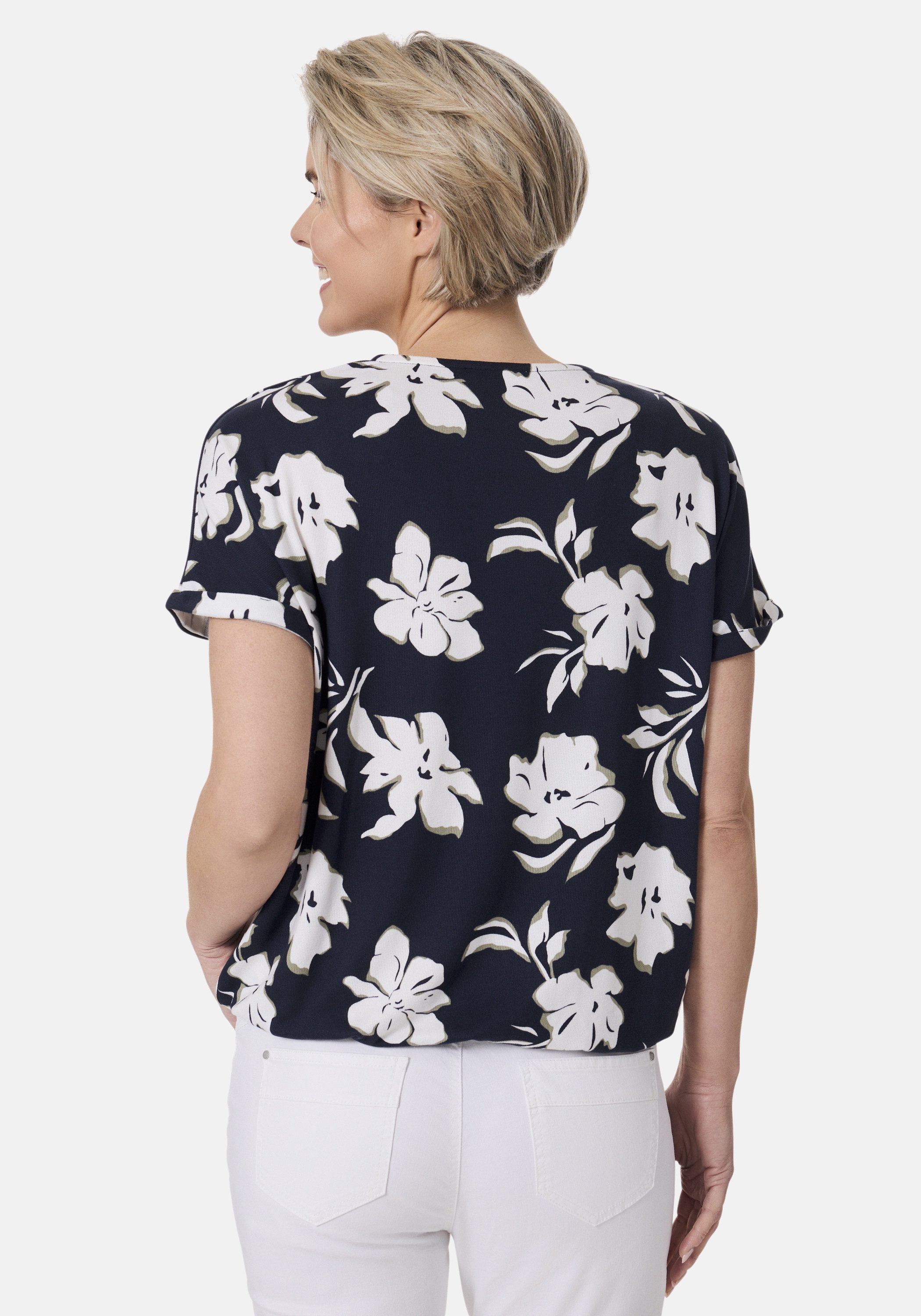 STOOKER WOMEN Kurzarmshirt STCLEA Print T-Shirt Regular Fit T-Shirt Spitzen günstig online kaufen