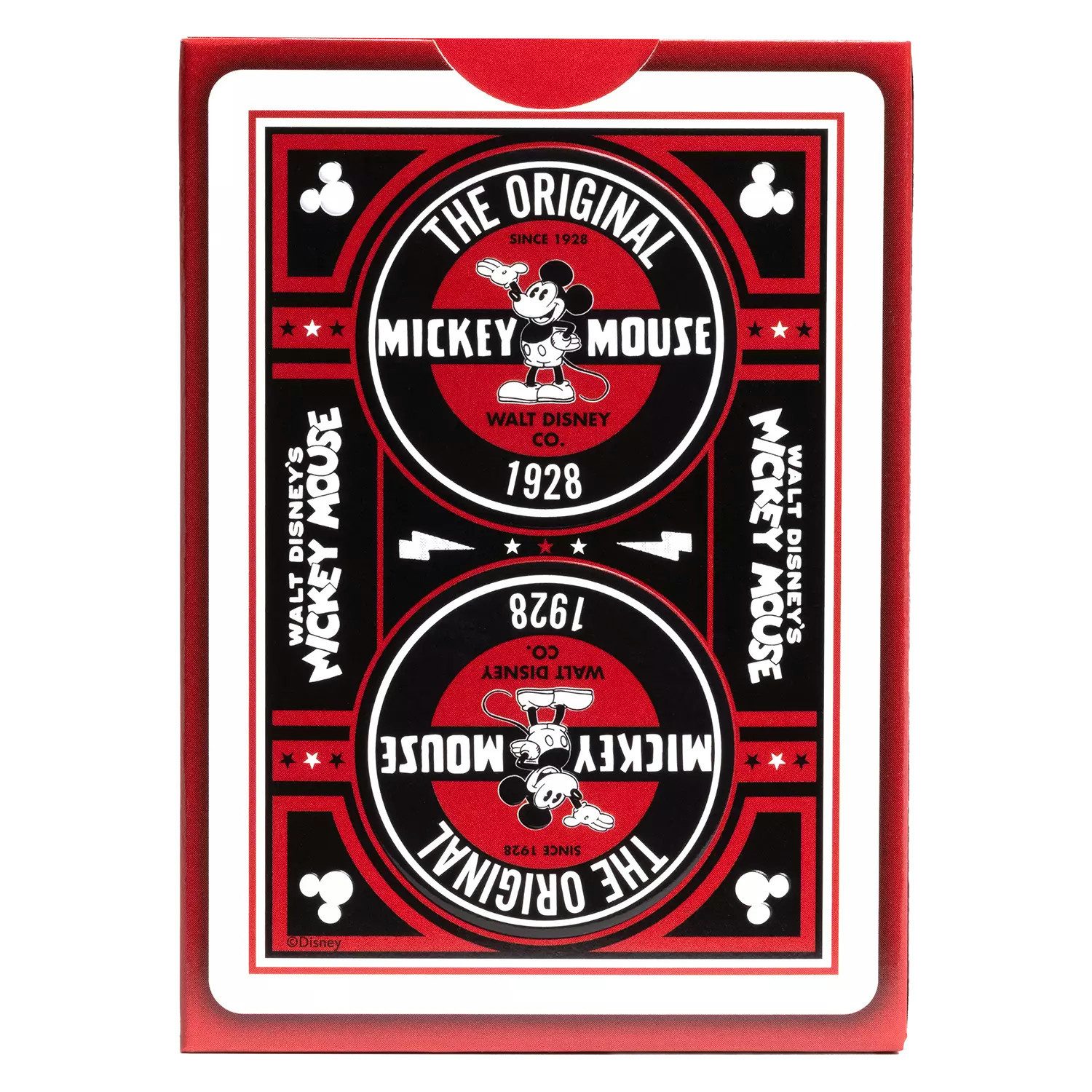 Cartamundi Spiel Bicycle® Kartendeck - Disney Classic Mickey, Kartenspiel, mit einzigartigem Air-Cushion®-Finish