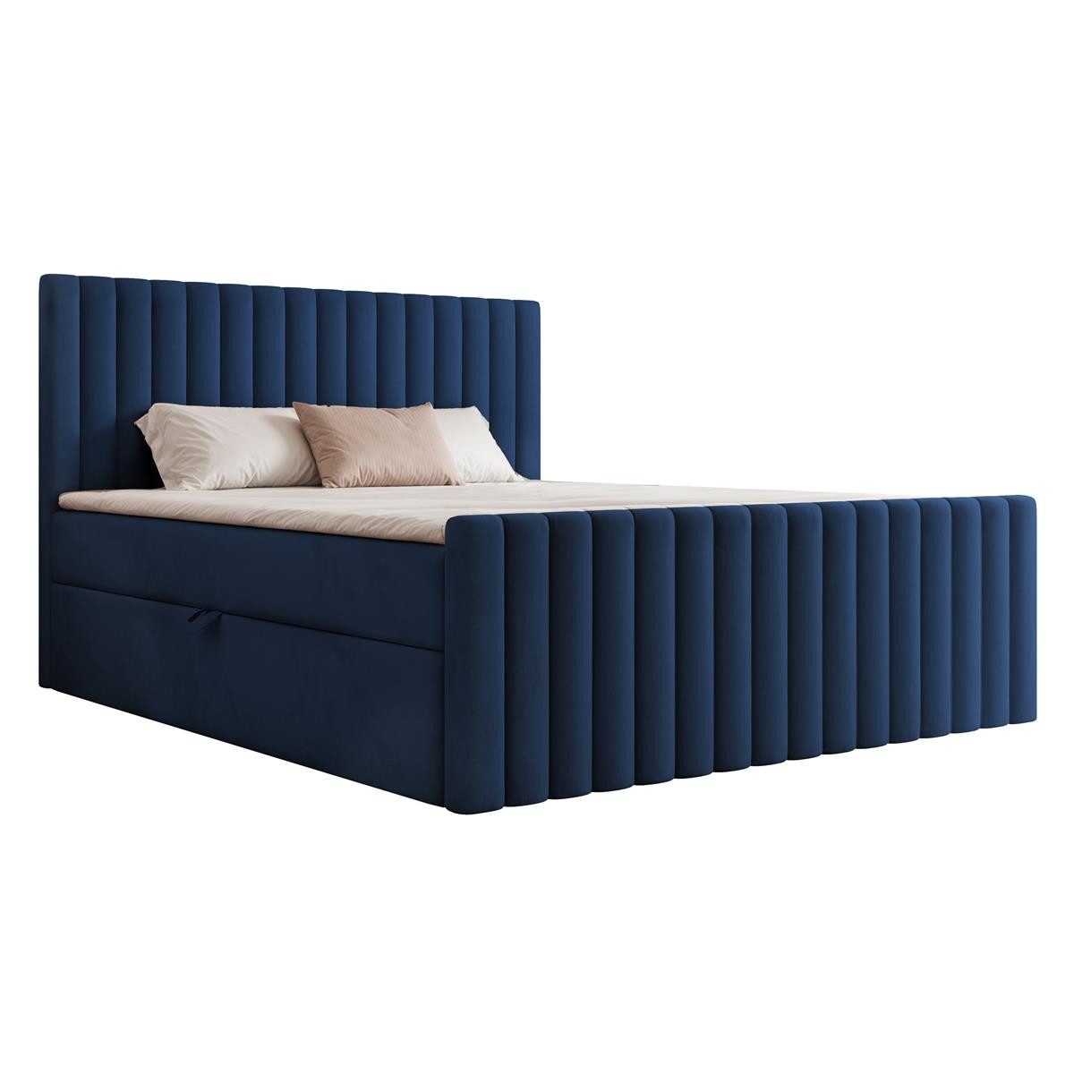 Compleo Boxspringbett elegant und modern MIAMI günstig online kaufen