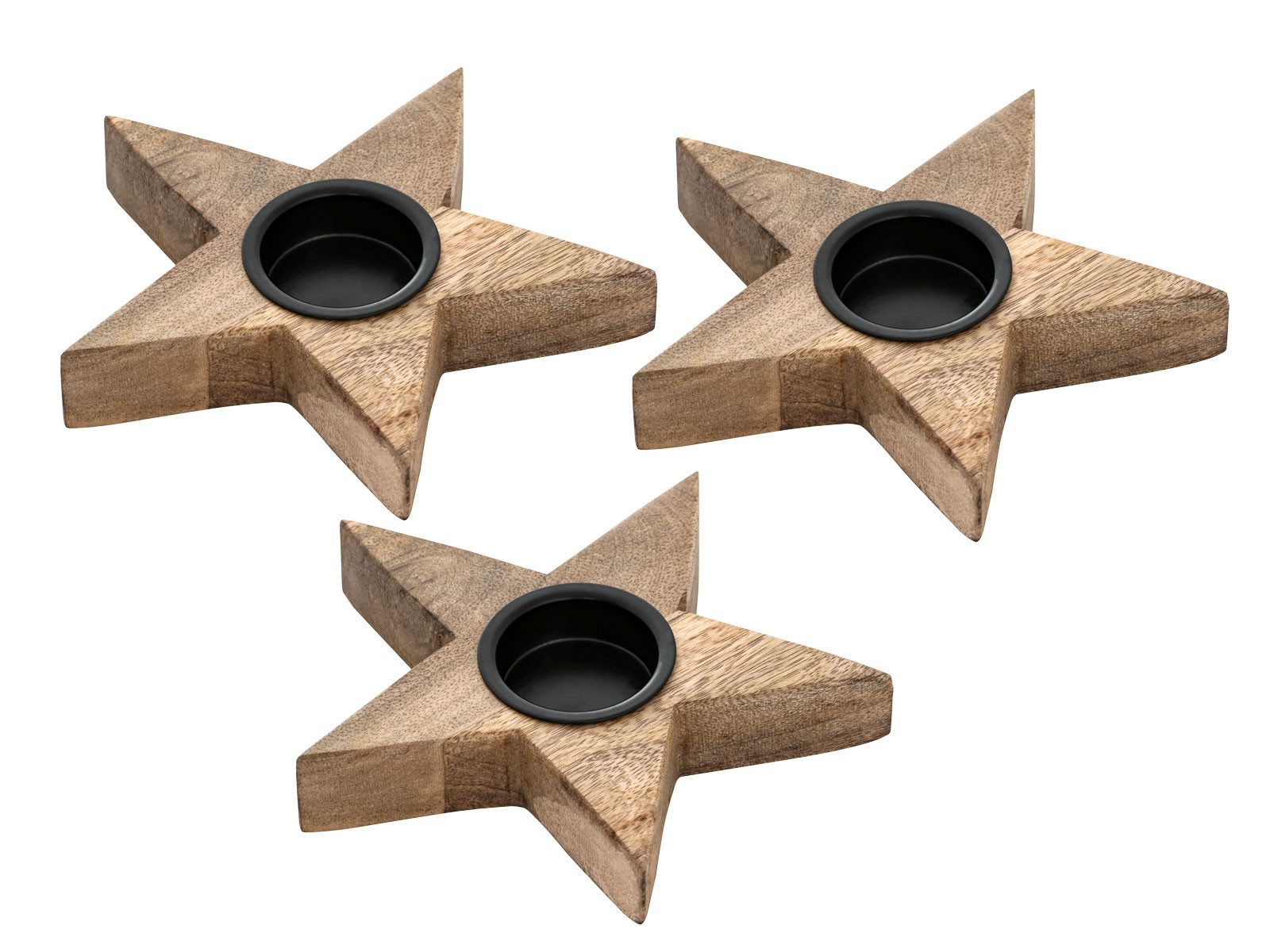 Amagohome Teelichthalter Teelichthalter 3er Set Kerzenständer Teelichter 15 günstig online kaufen