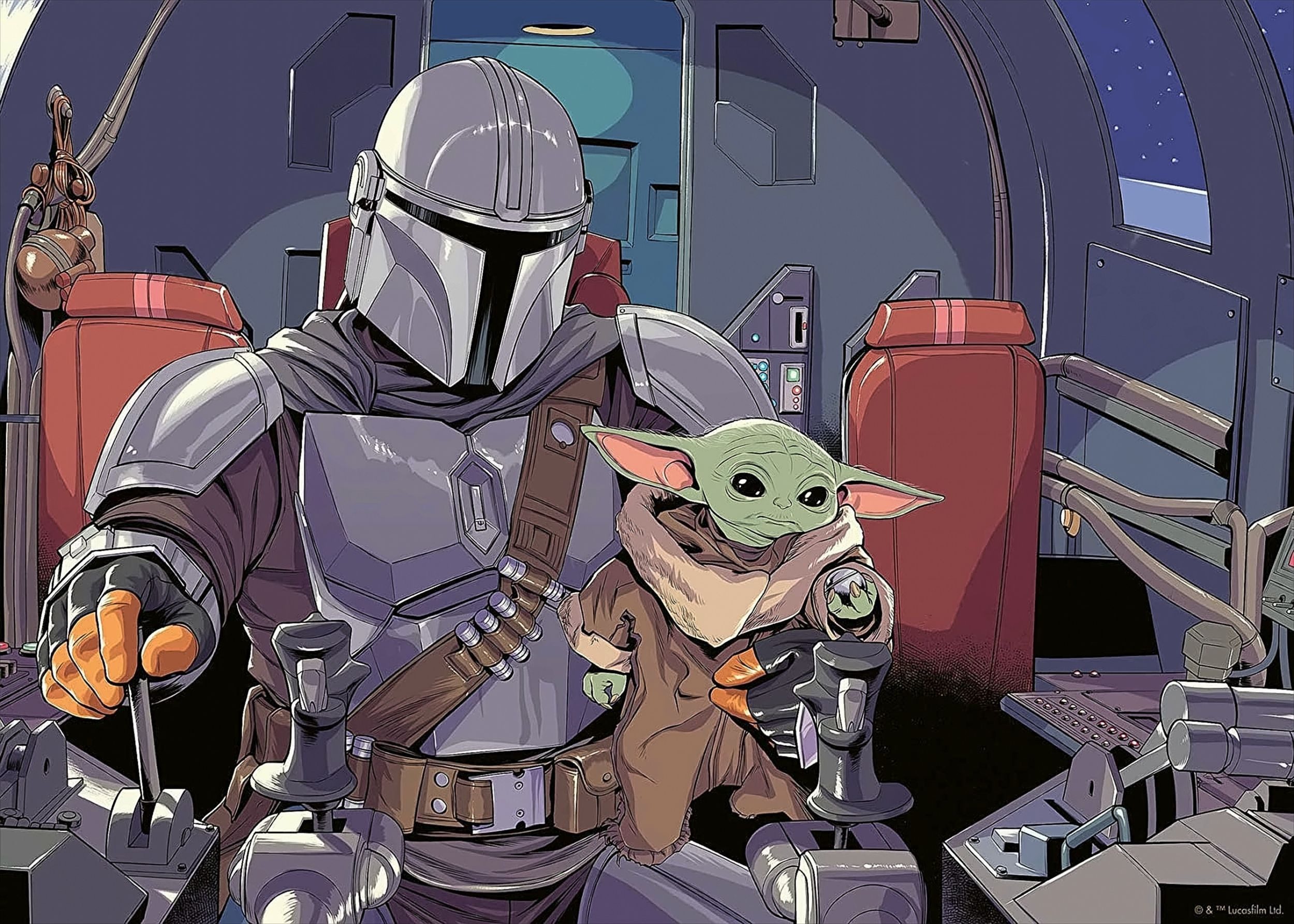 Ravensburger Puzzle The Mandalorian, 1000 Teile, Puzzleteile