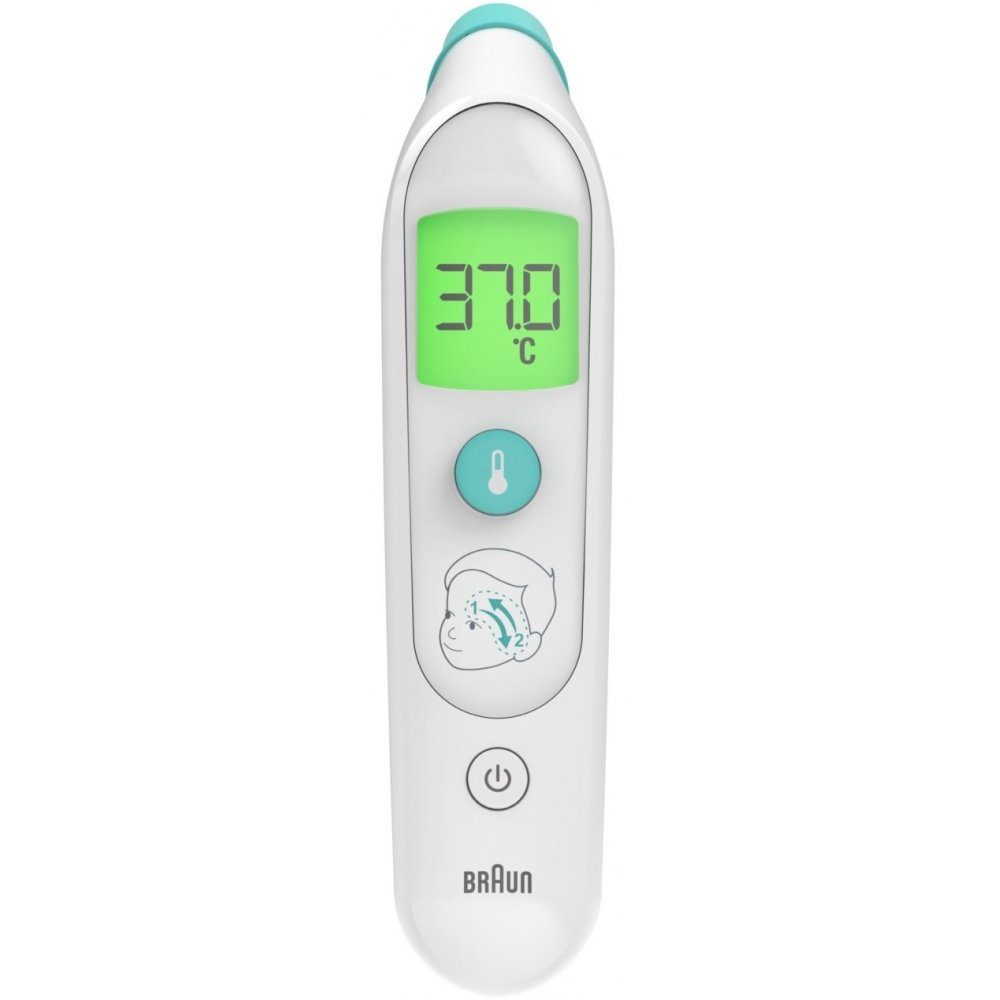 Braun Stirn-Fieberthermometer BST 200 WE - Fieberthermometer - weiß