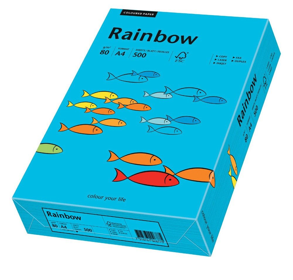 PAPYRUS Drucker- und Kopierpapier PAPYRUS Multifunktionspapier Rainbow
