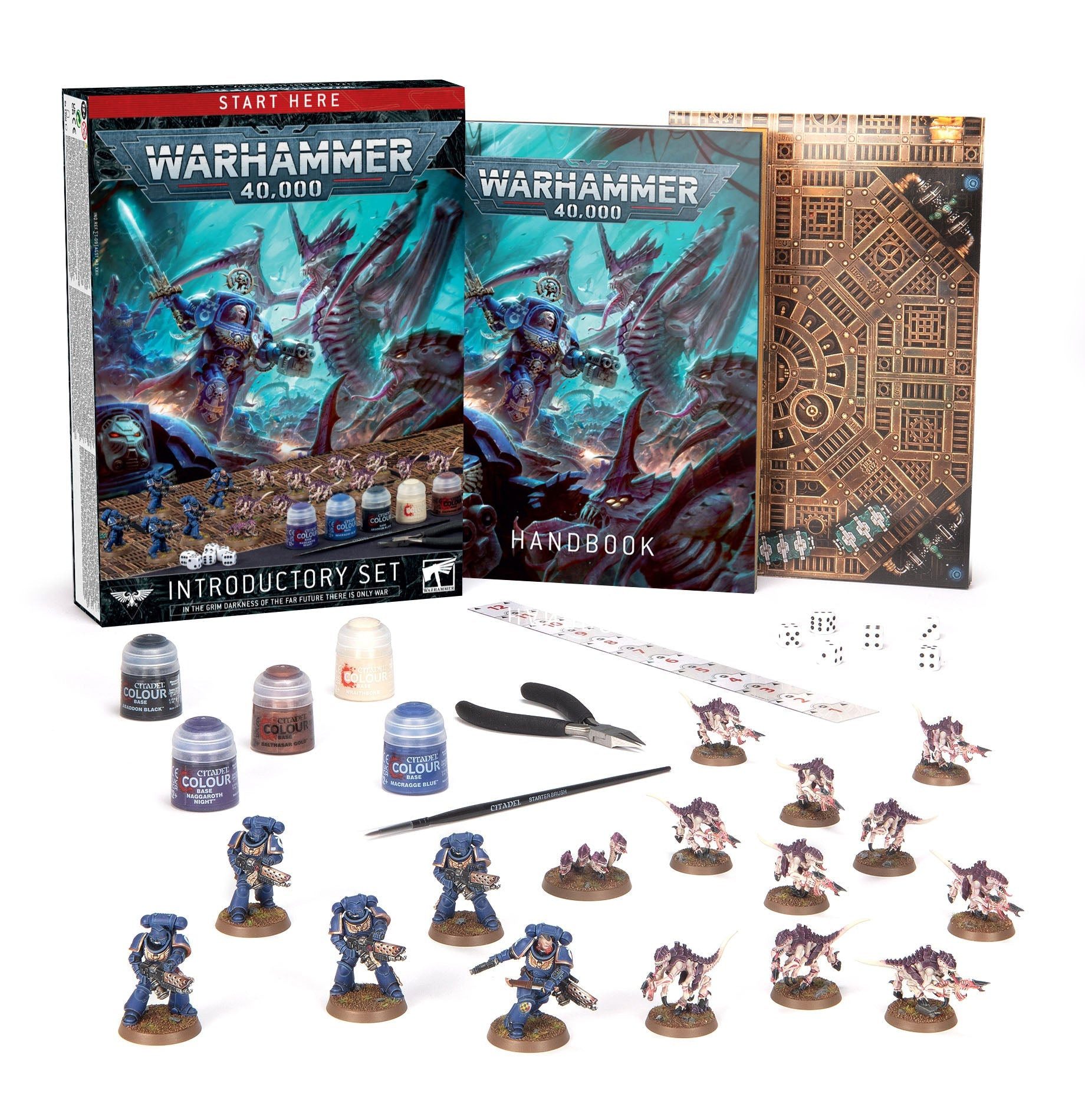 Games Workshop Spielfigur Warhammer 40.000: Einsteigerset Deutsch günstig online kaufen