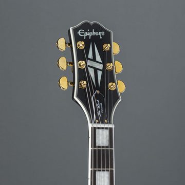 Epiphone E-Gitarre, E-Gitarren, Single Cut Modelle, Les Paul Custom Ebony - Single Cut E-Gitarre