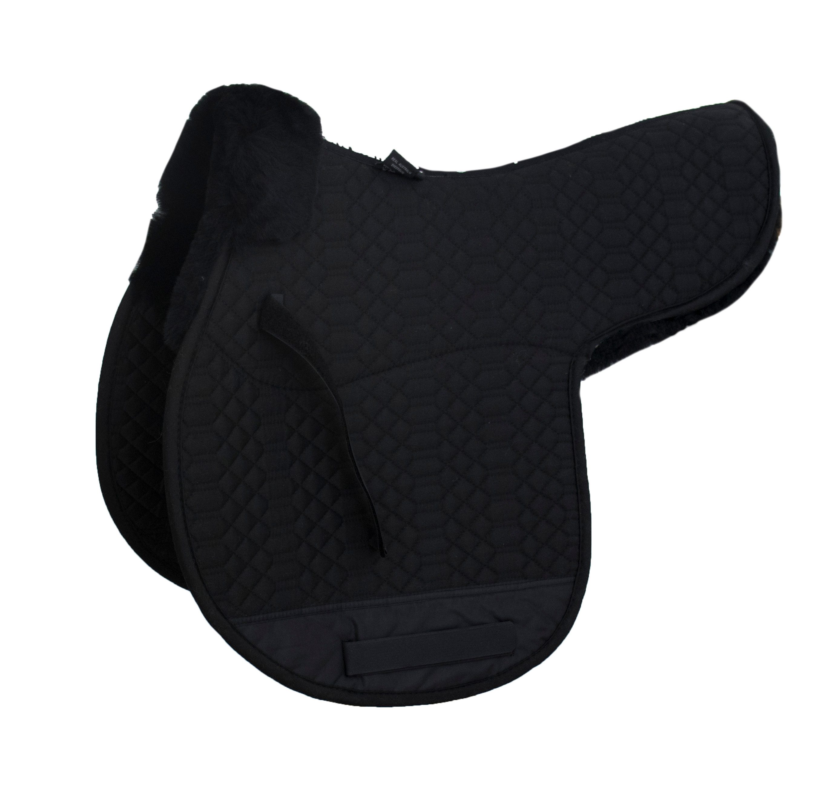 Engel Reitsport Sattelpad Satteldecke SADEK1 Lammfell & Baumwollsteppstoff Fell in Sattellage, (1-St)