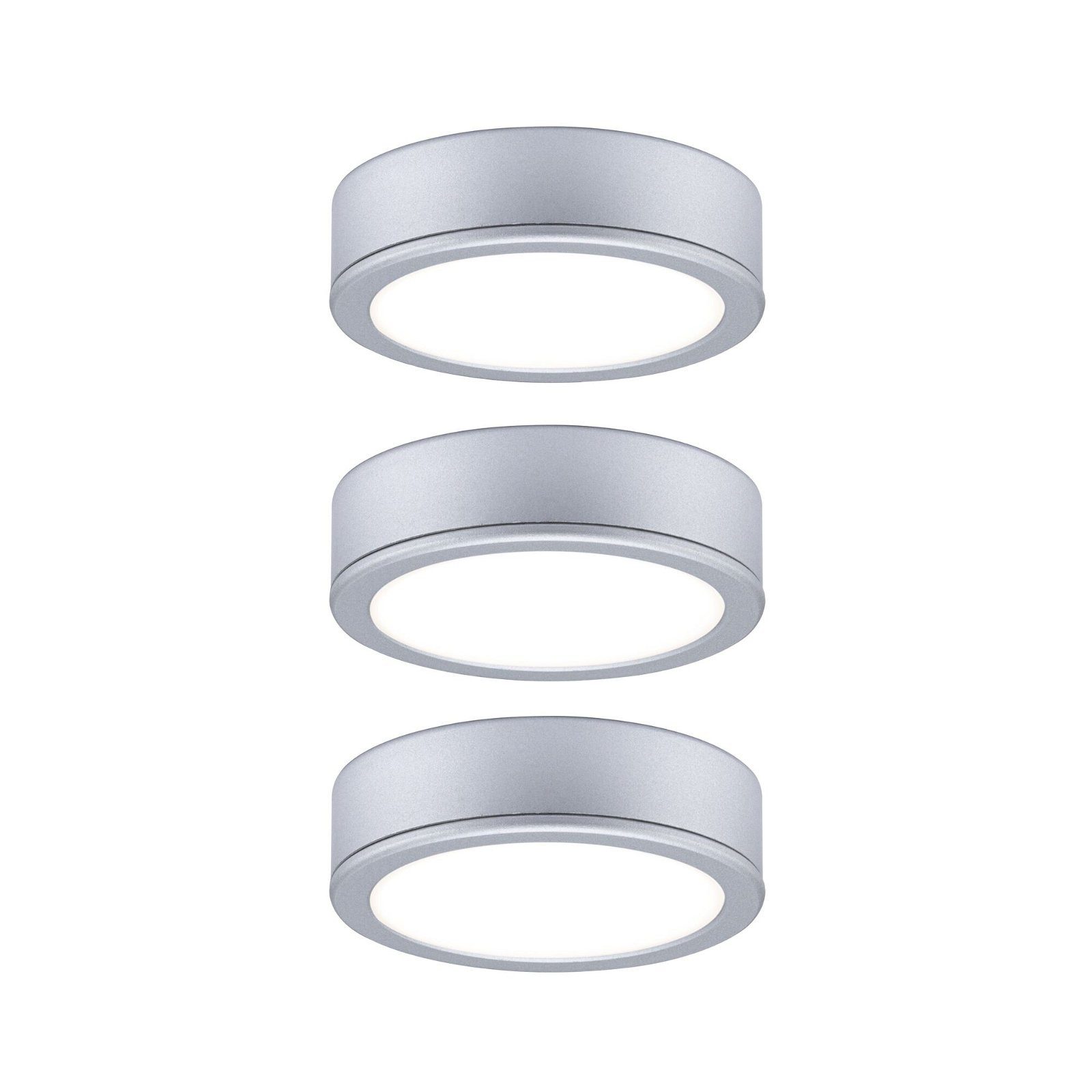 Paulmann Pukk LED-Unterschranklampe 3er-Set, chrom günstig online kaufen