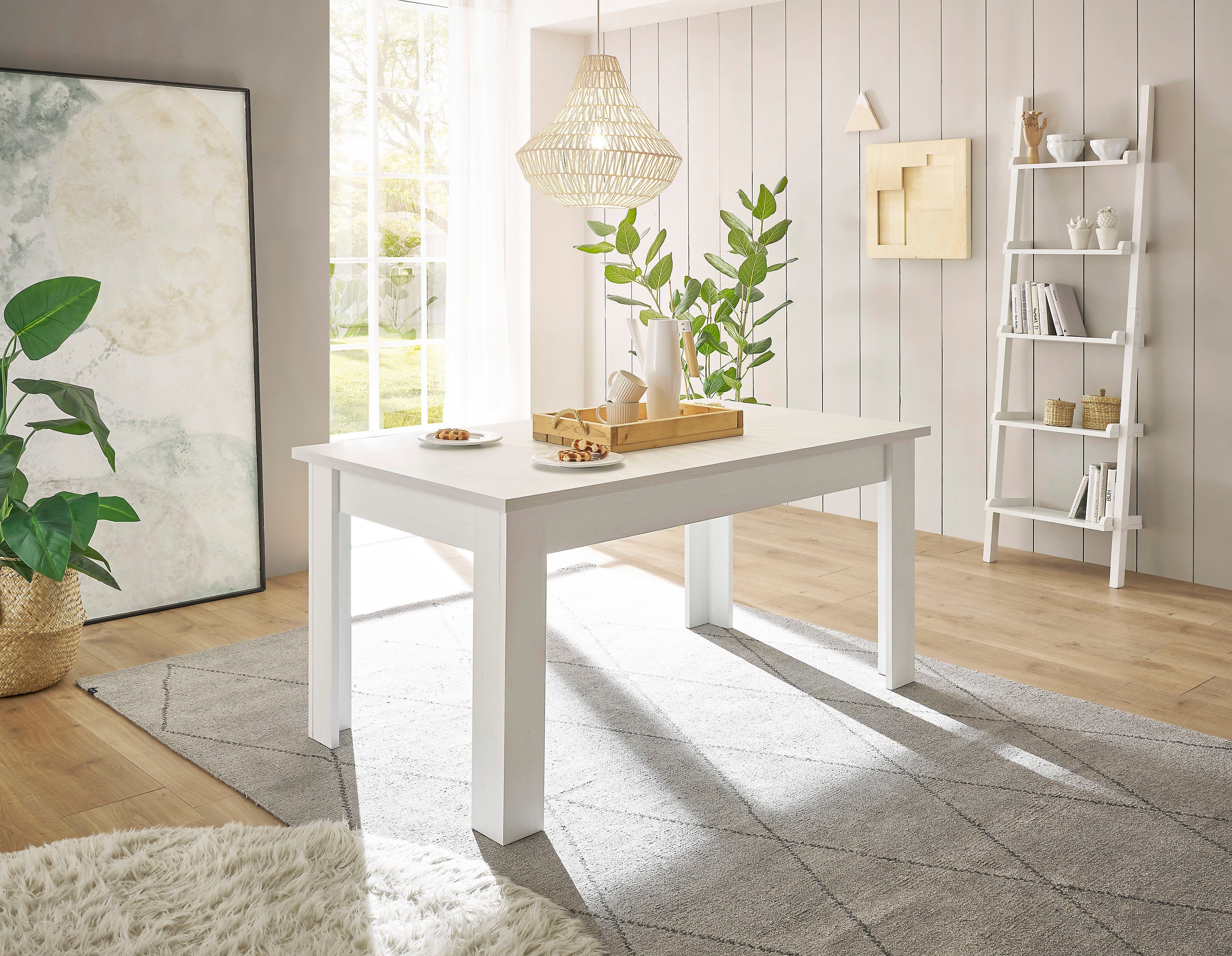 Home affaire Esstisch RAVENNA, im zeitlosen Landhausstil, Breite 160 cm