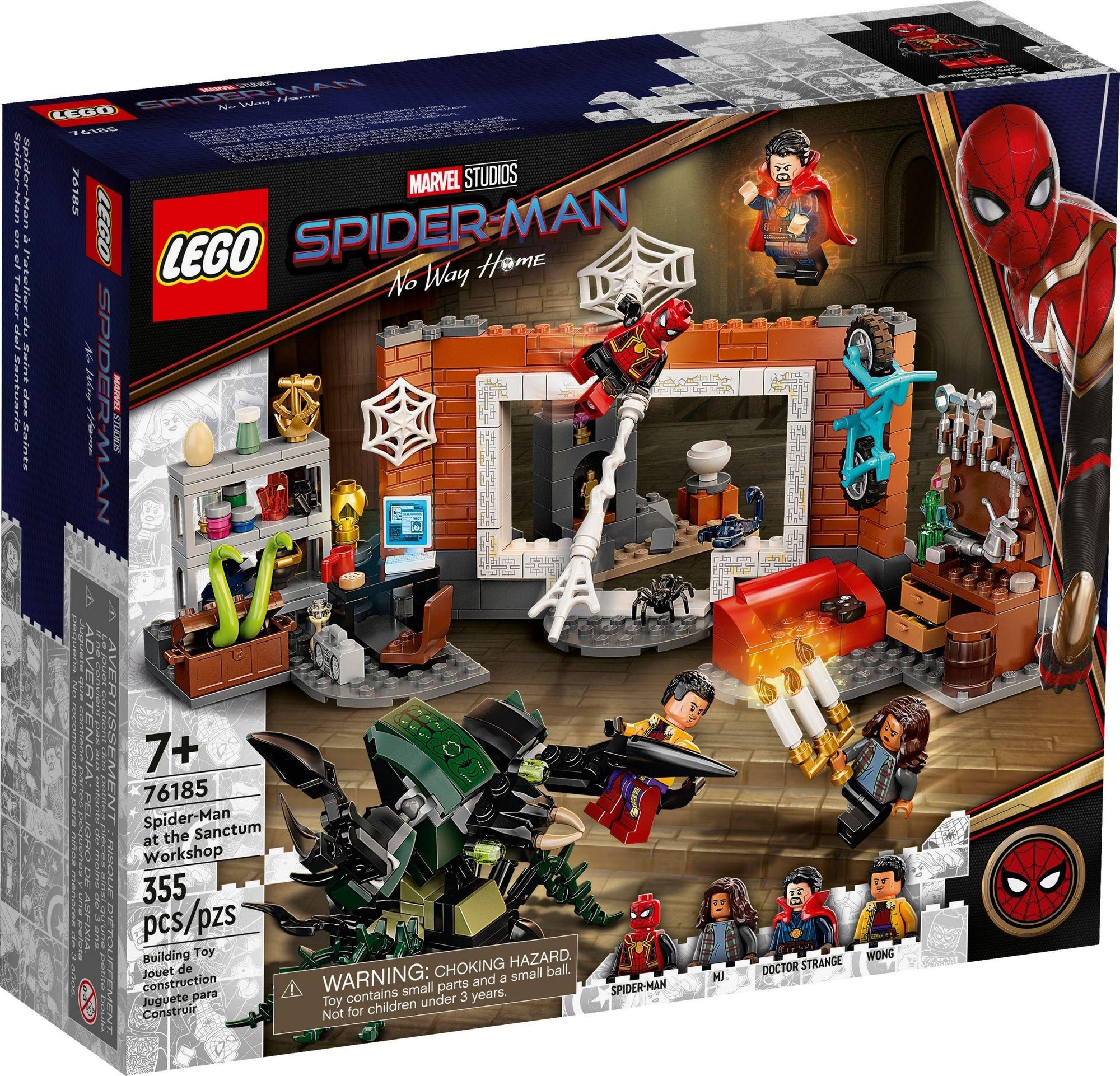 LEGO® LEGO® Super Heroes 76185 Spider-Man in der Sanctum Werkstatt - 355 Tei Конструктора
