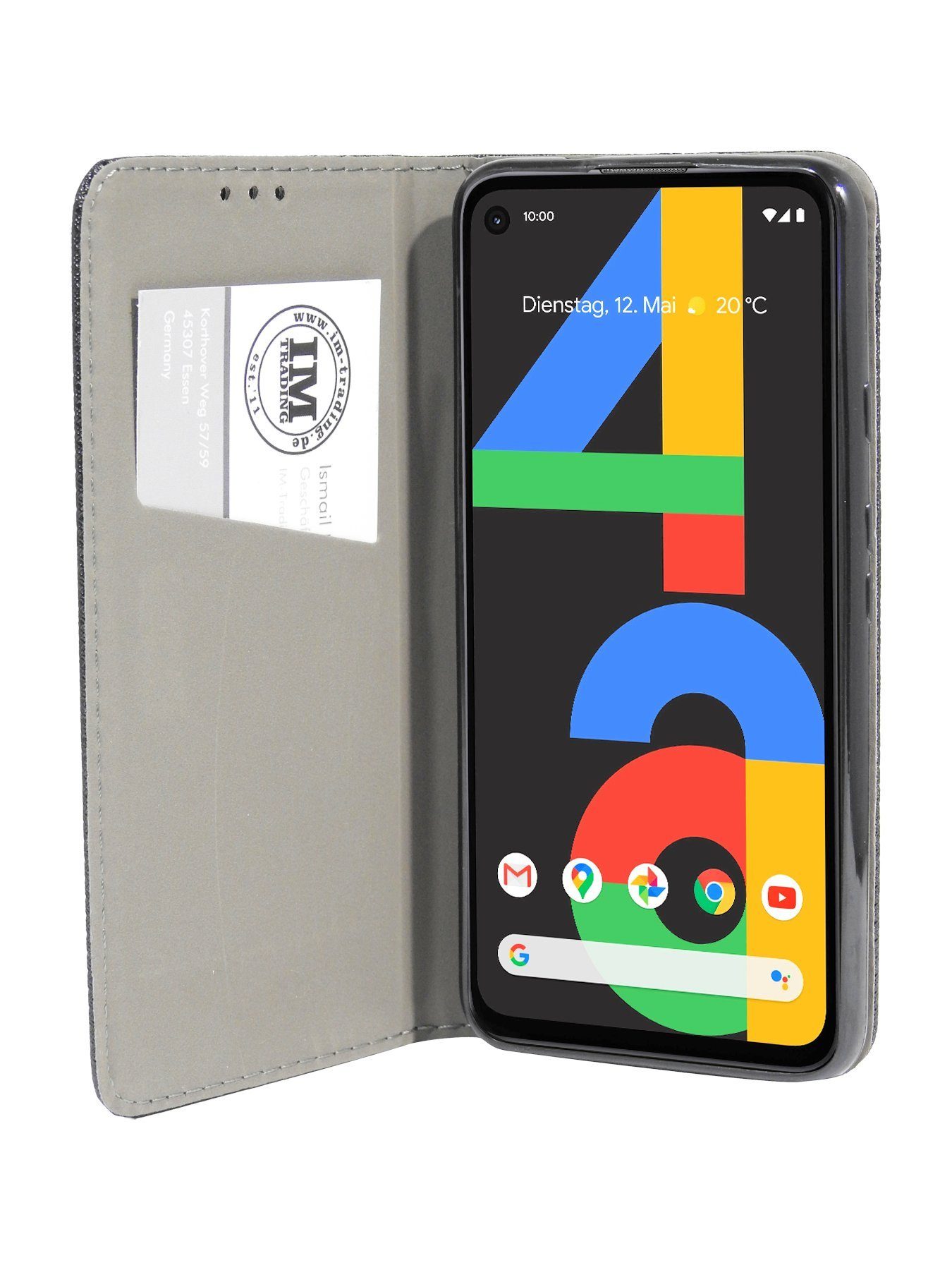 cofi1453 Handyhülle cofi1453® Buch Tasche "Smart" kompatibel mit Google Pixel 4A 5G Handy