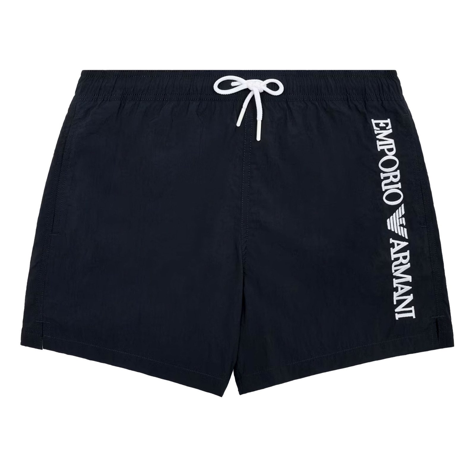 Emporio Armani Badeshorts Boxer Beachwear mit seitlichem Logoprint günstig online kaufen