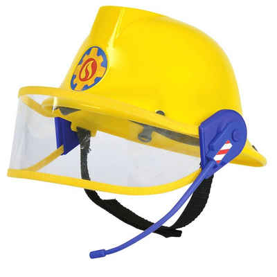 Feuerwehrmann Sam Spielzeug-Helm »Feuerwehrhelm mit Headset Feuerwehrmann Sam Kinder Helm mit Mikrofon«
