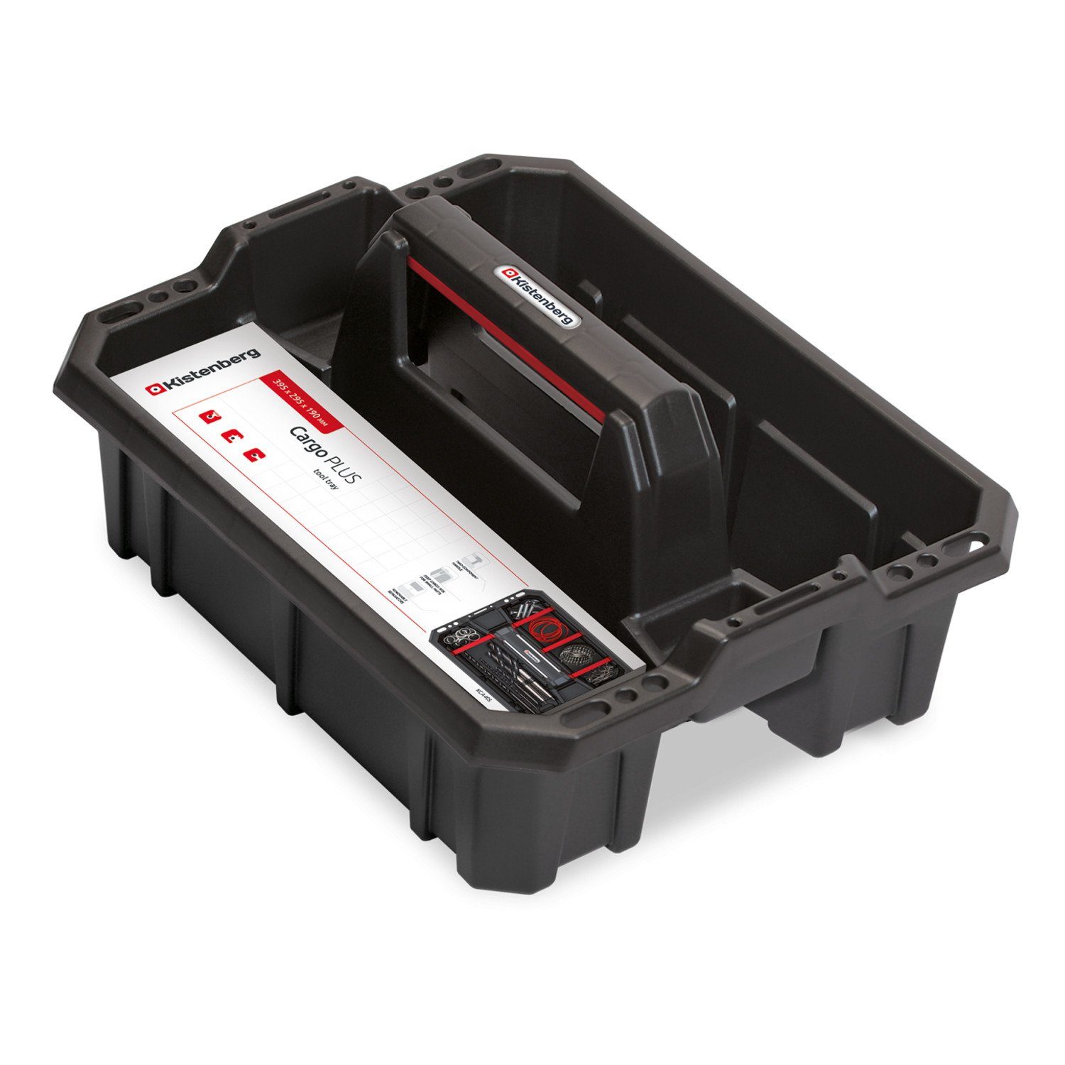 Kistenberg Werkzeugbox KCA40S, Werkzeug-Organizer Kistenberg Cargo Plus 40KCA40S