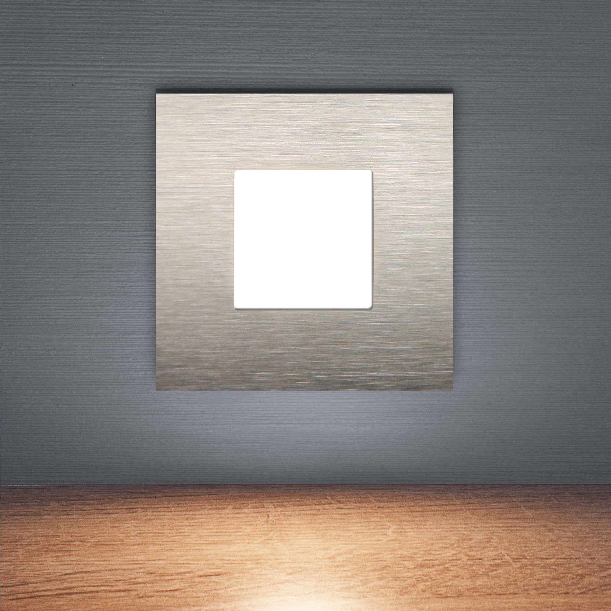 Maxkomfort LED Wandstrahler 6103, LED fest integriert, Warmweiß, 3000K, Treppenbeleuchtung