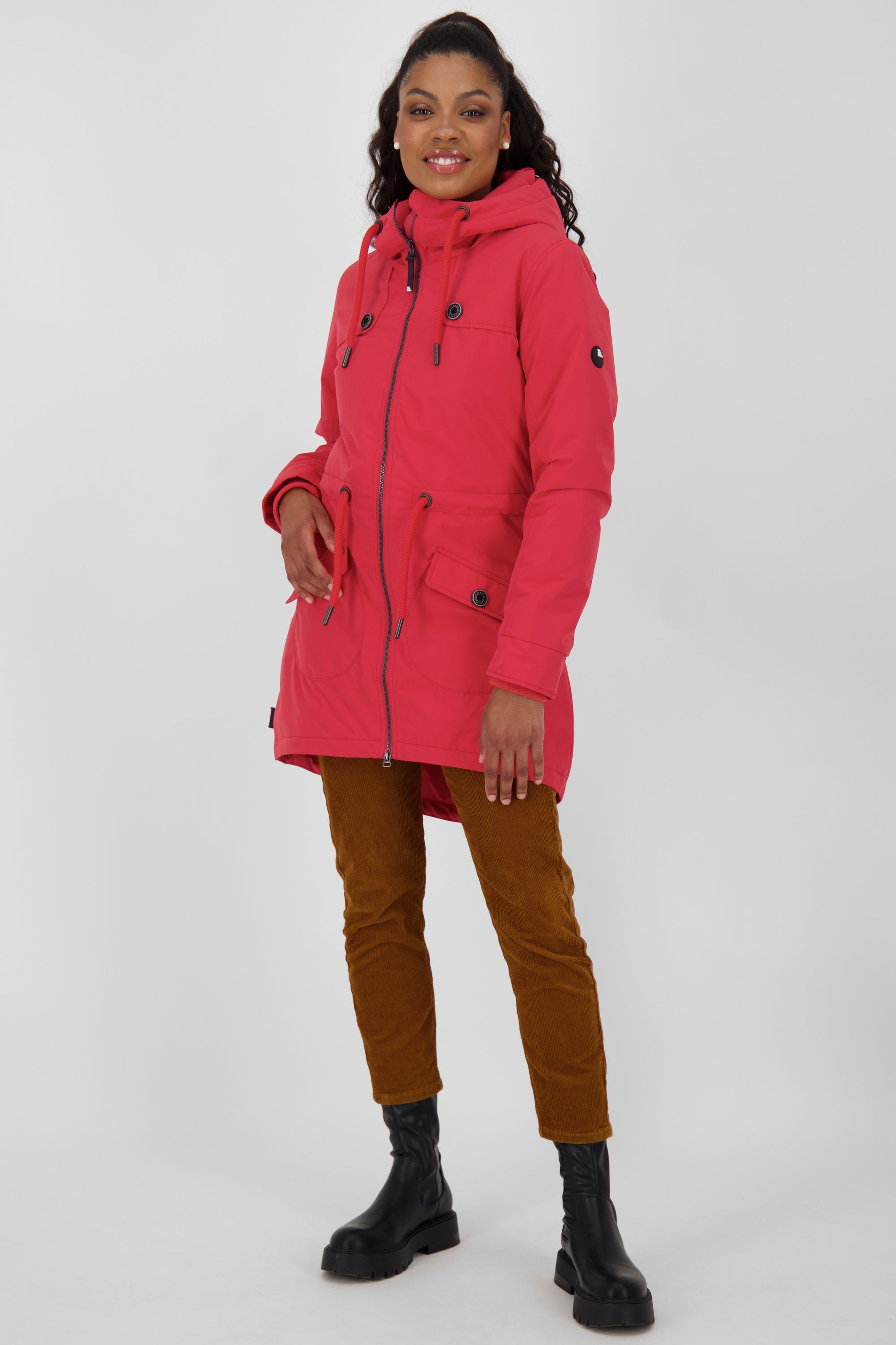 Jacke & CharlotteAK Alife Kickin Damen A Winterjacke Winterjacke, gefütterte Coat fuchsia