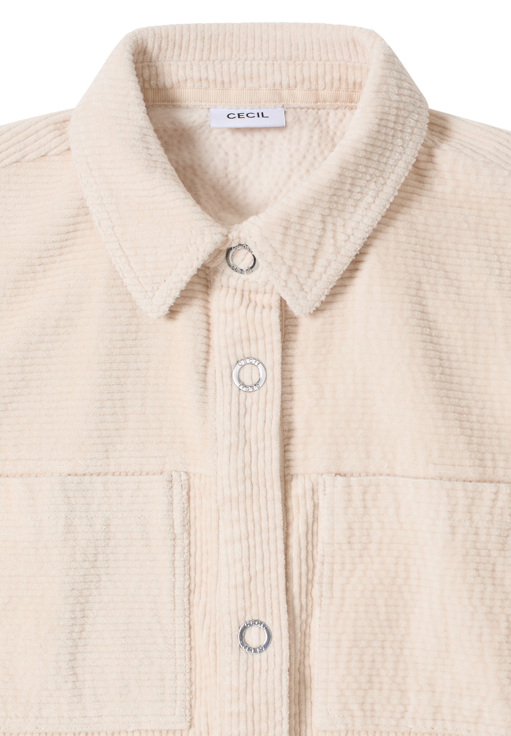 CECIL Cordjacke aus Baumwolle mit Stretchanteil