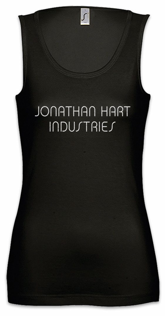 Tanktop Jonathan Hart Industries Ärmelloses Damen T-Shirt Hart Aber Firma Logo