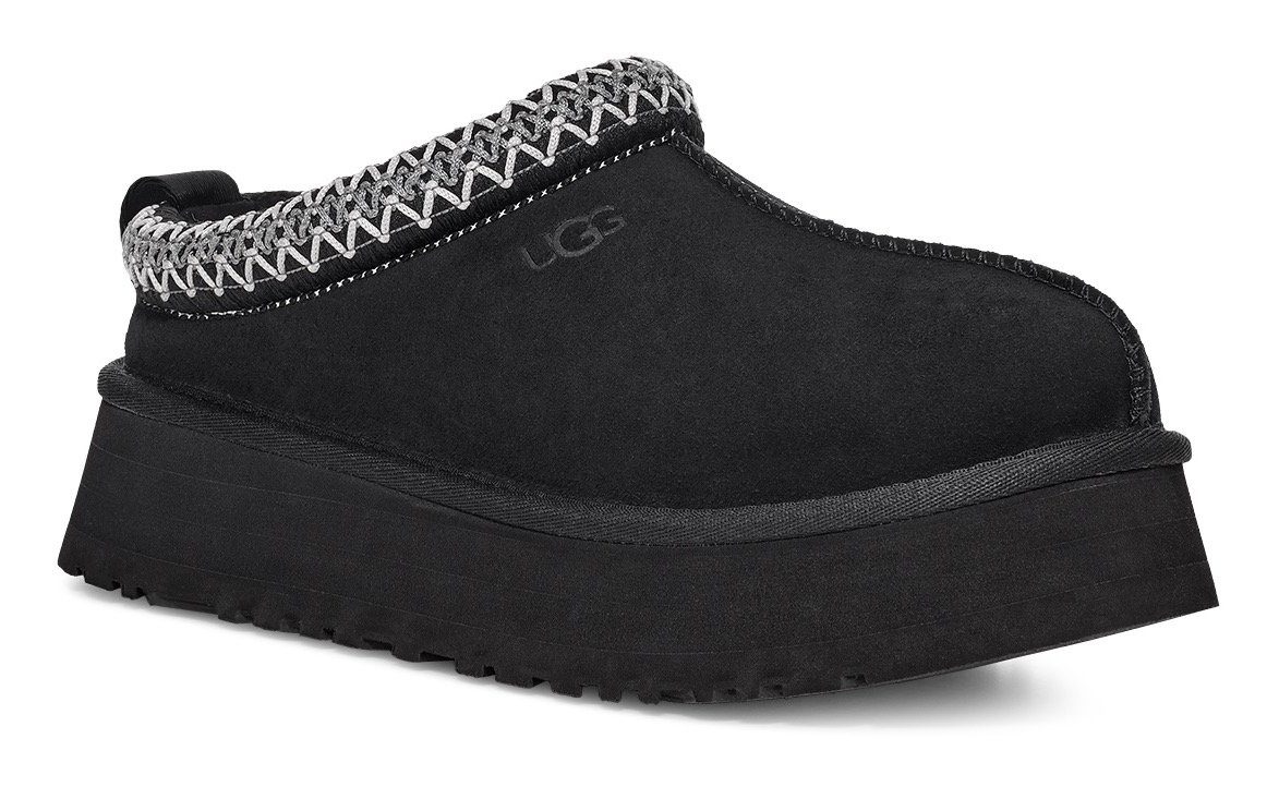 UGG TAZZ Hausschuh Clogs, Homeslippers, Pantoffel mit Textilband im Boho-Look
