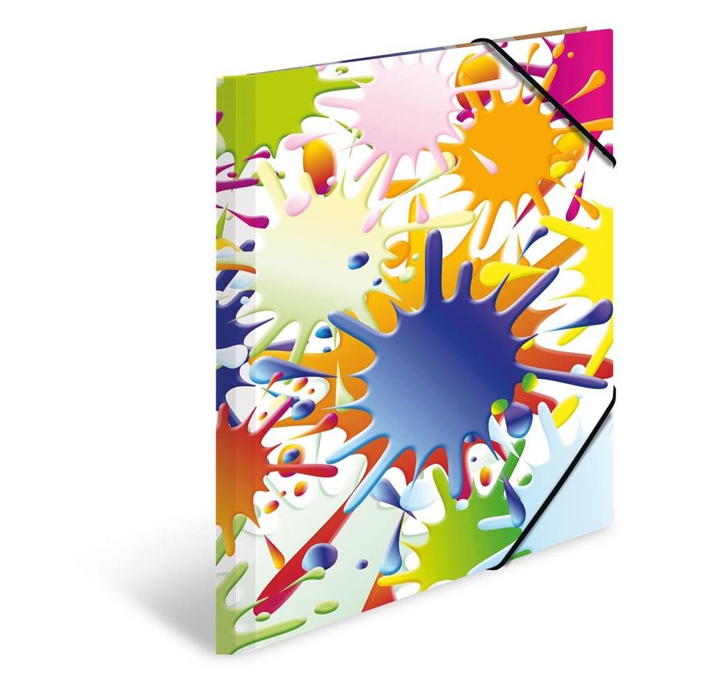 Thumbnail - HERMA Organisationsmappe Sammelmappe A3 Karton Farbkleckse