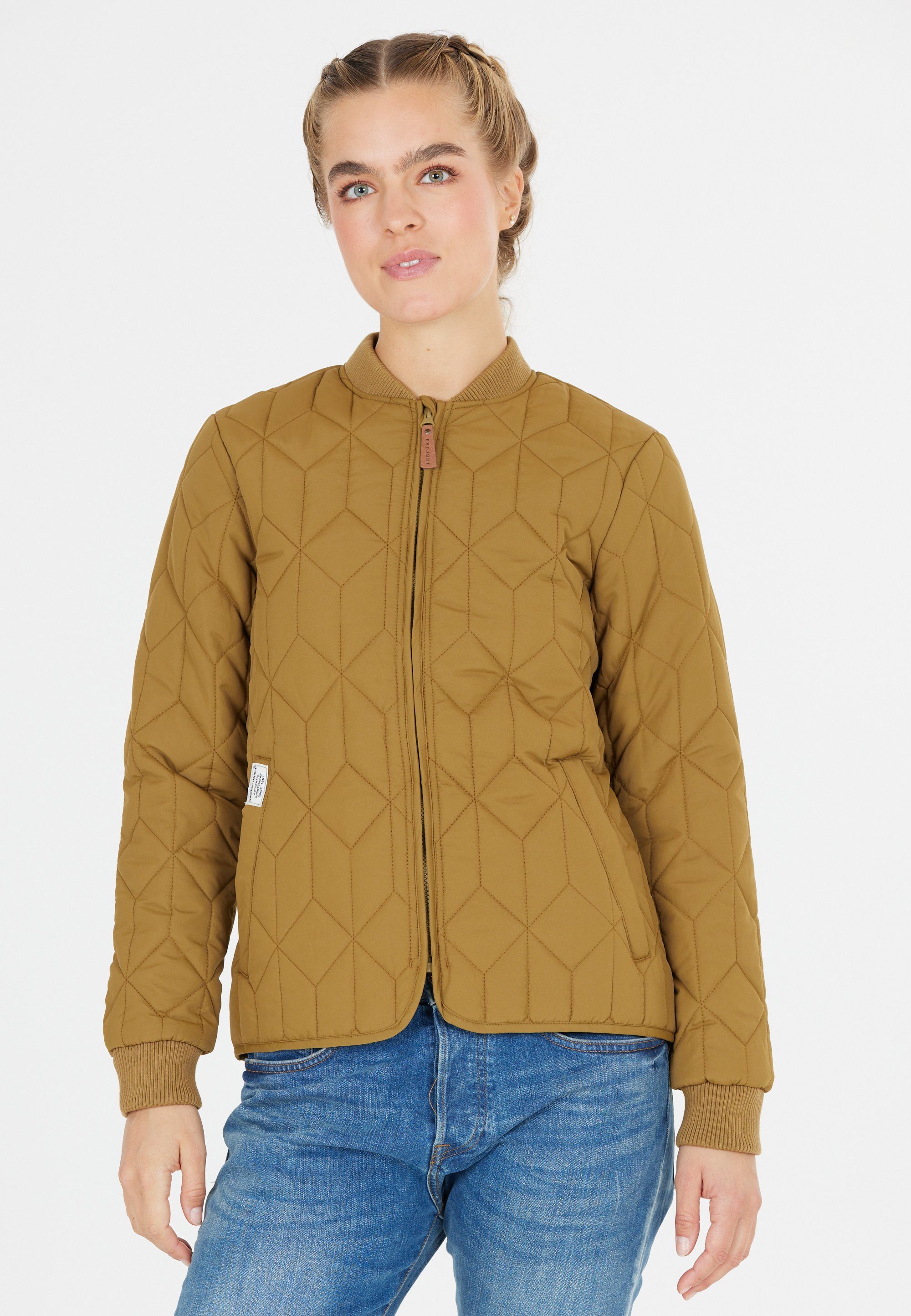 WEATHER REPORT Outdoorjacke Piper mit elastischen Bündchen gelb | Jacken