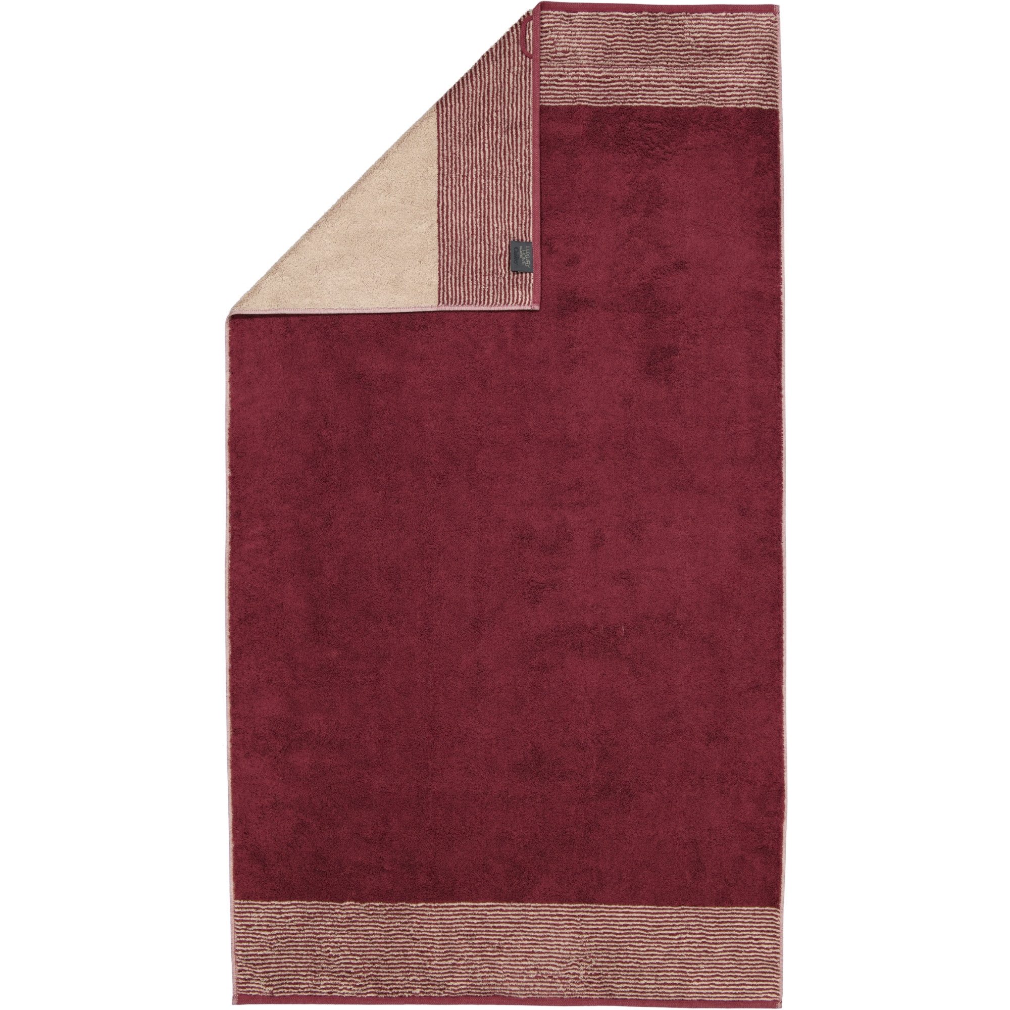 Cawö Handtücher Luxury Home Two-Tone 590, 100% Baumwolle (1-St)