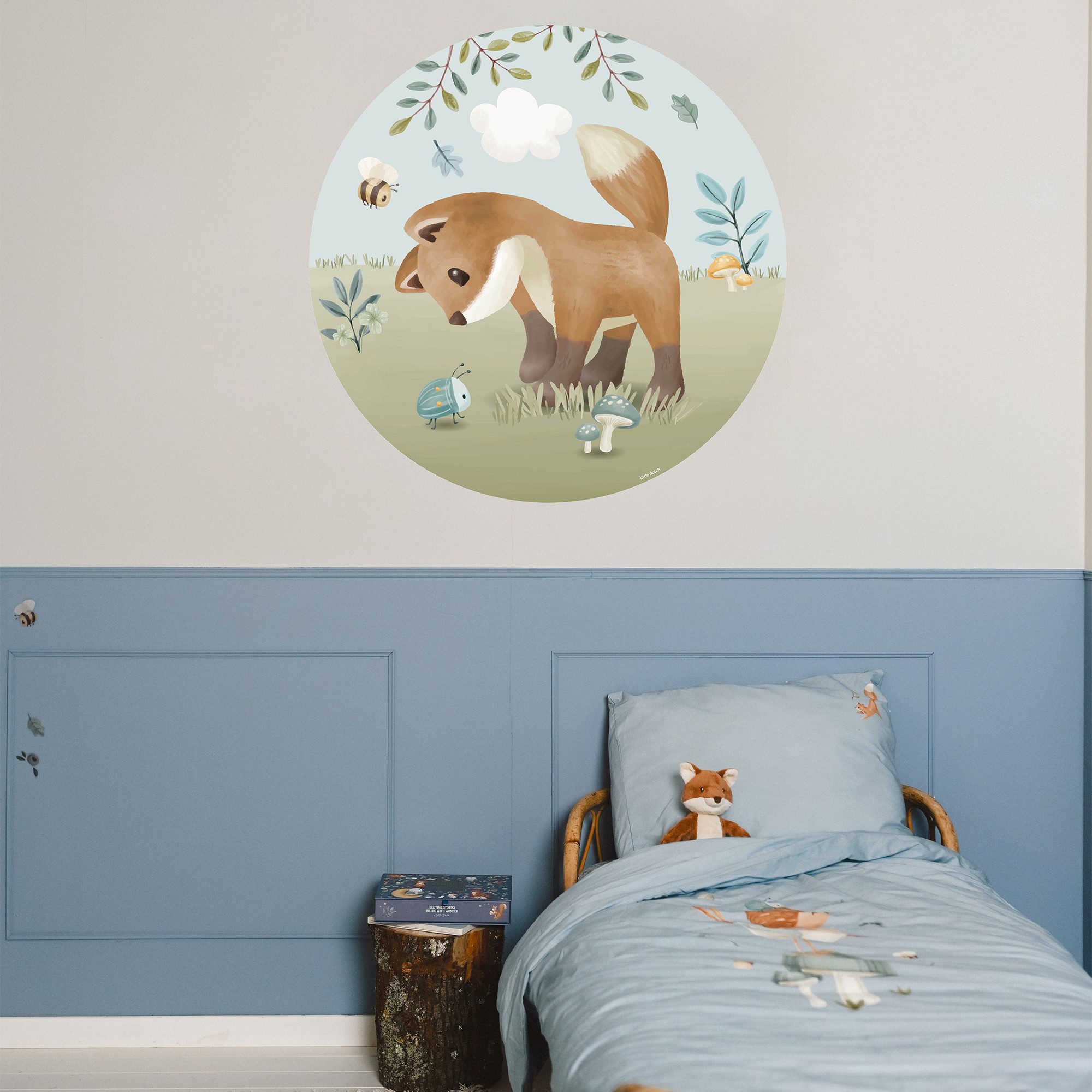 Wandtattoo Wandsticker XL Forest Friends (100x100cm)