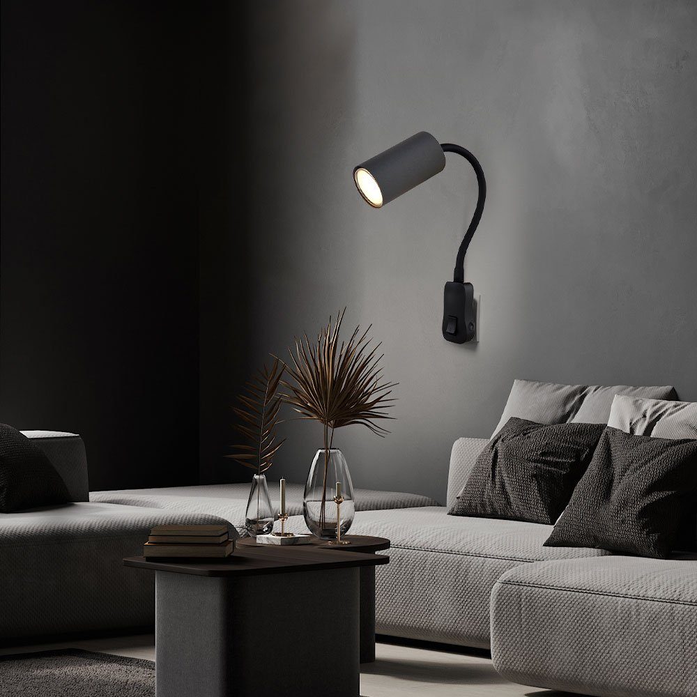 GLOBO LIGHTING Wandleuchte, Leuchtmittel nicht inklusive, Steckerleuchte GU günstig online kaufen