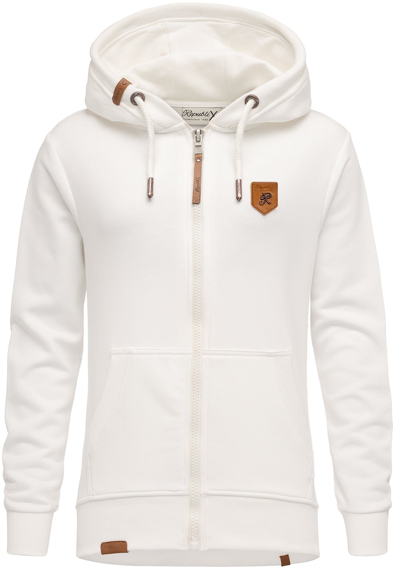 REPUBLIX Kapuzenpullover VIVAN Damen Hoodie Sweatshirt Пуловери Zipper Jacke