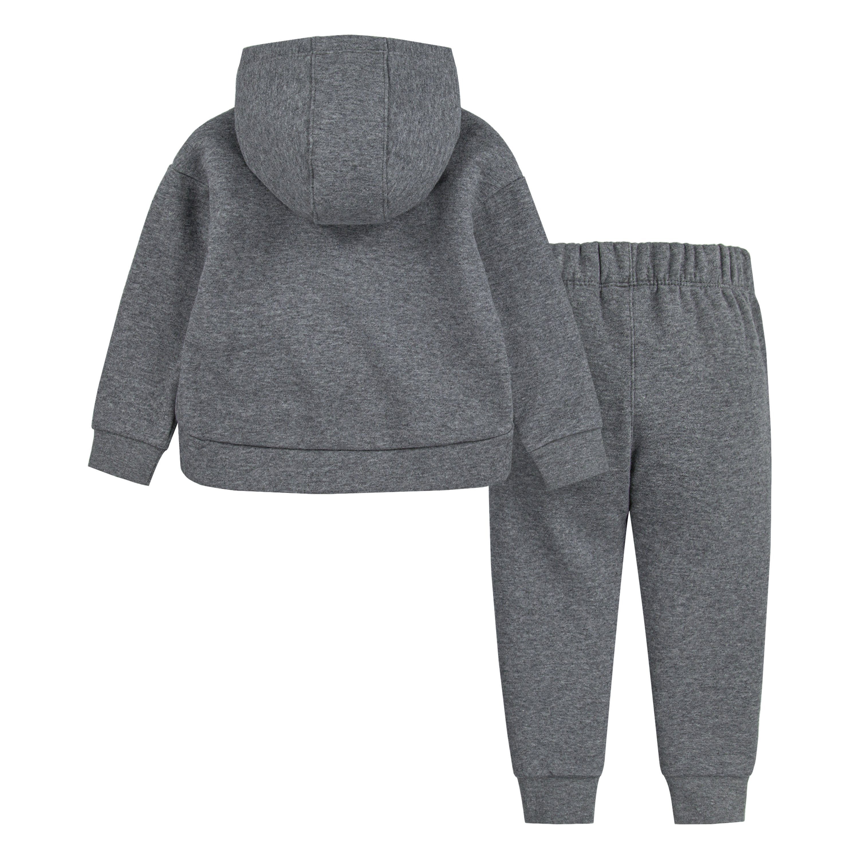 Nike Sportswear Jogginganzug grau-meliert CLUB SET FLEECE