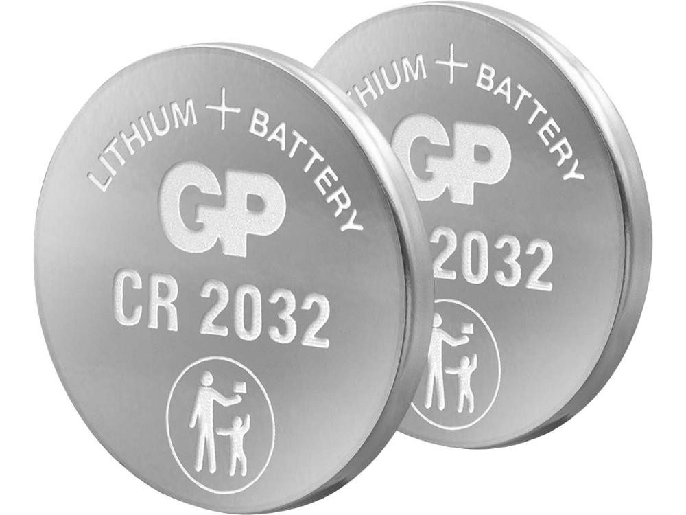 GP Batteries GP Battery Lithium-Knopfzelle 'CR2032' Knopfzelle, (3 V V)