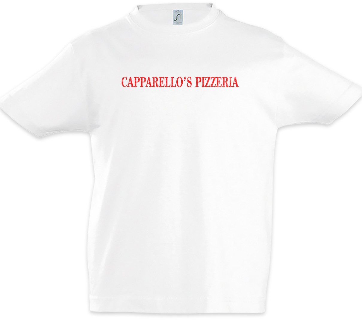 Print-Shirt Capparellos's Pizzeria Kinder T-Shirt Billions Symbol Axelrod Sign