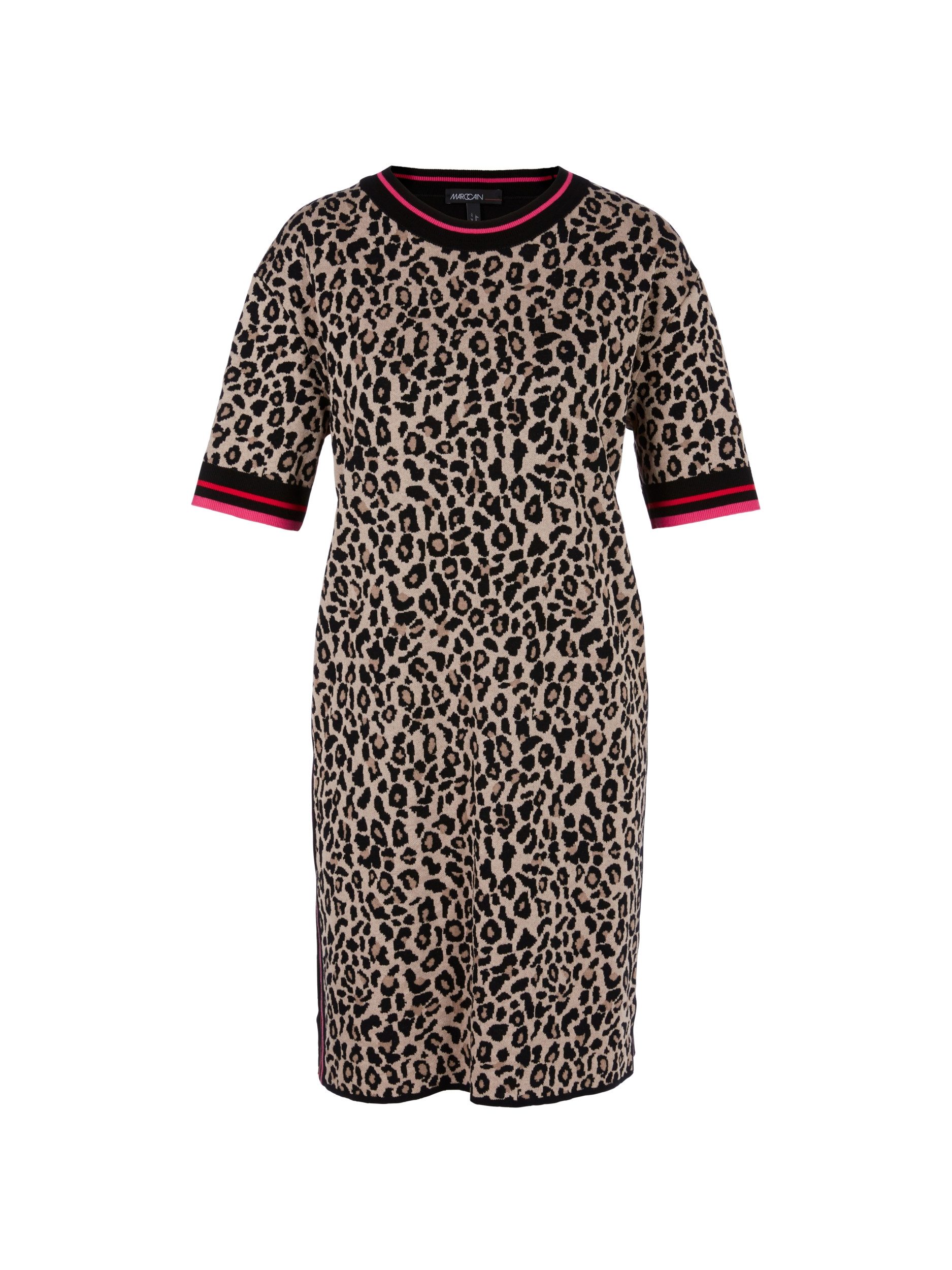 Midikleid Kleid im Animal-Print - Regular Fit