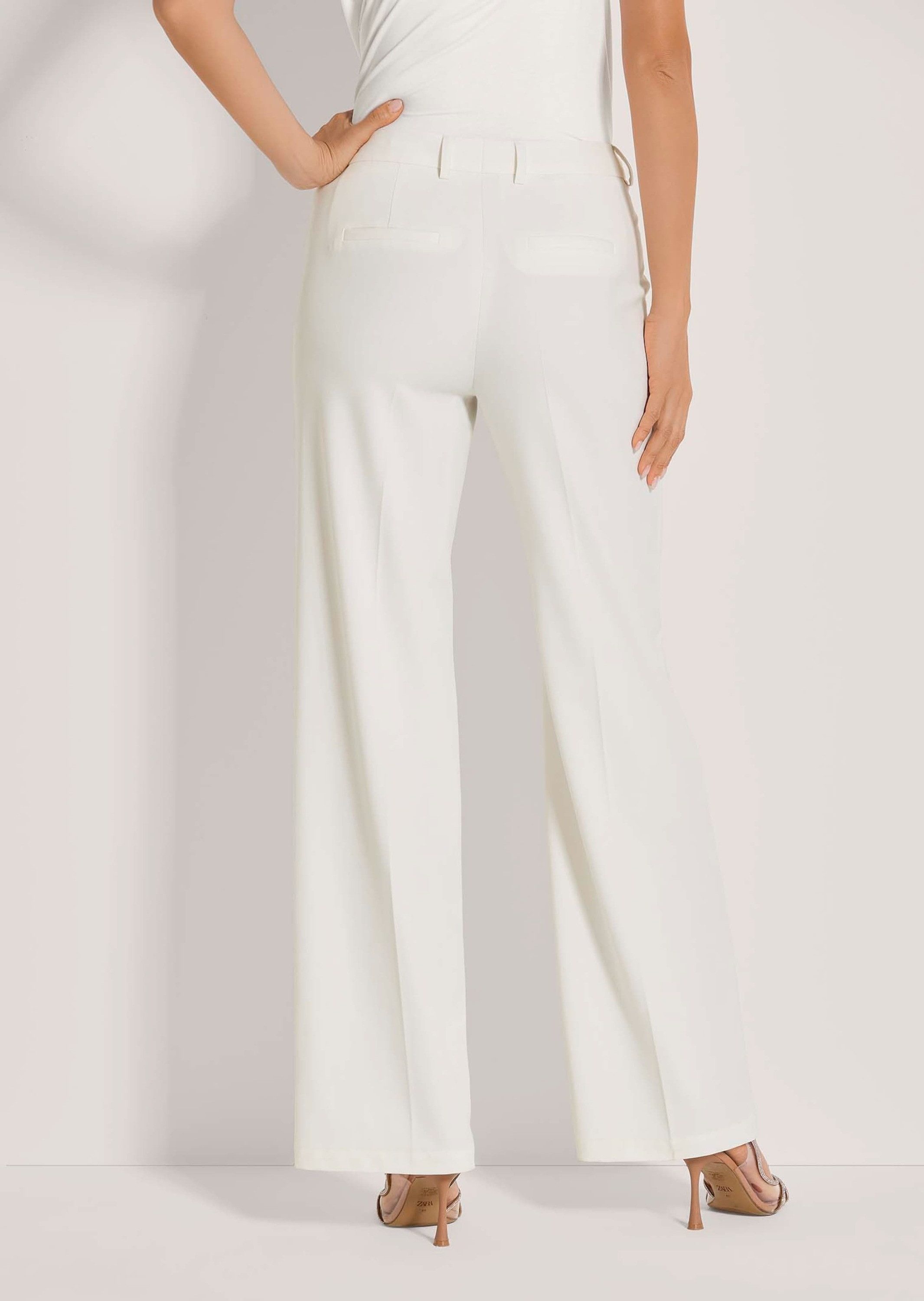 MADELEINE Bügelfaltenhose Palazzo-Hose mit Bügelfalten