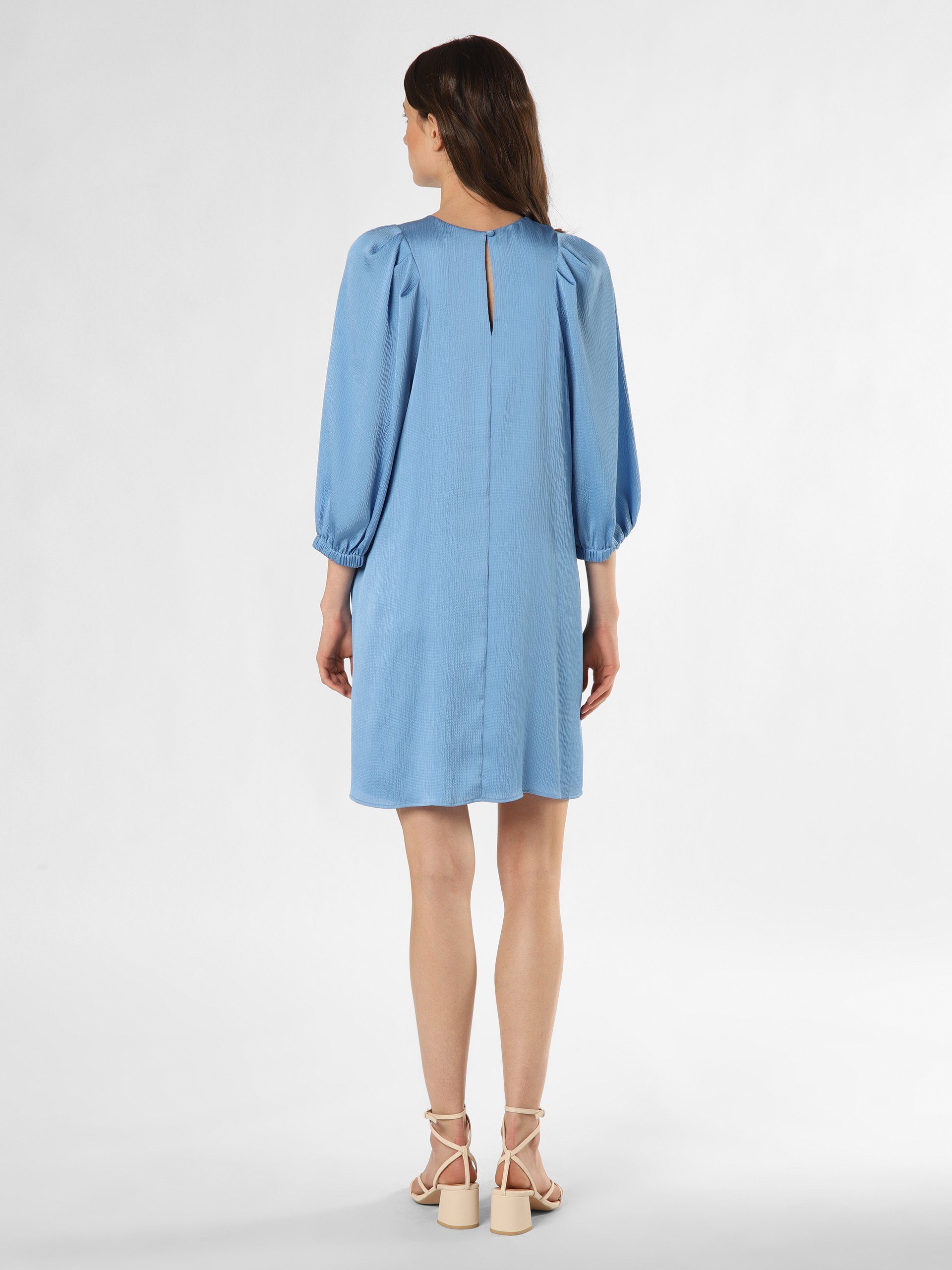 Marie Lund blau A-Linien-Kleid