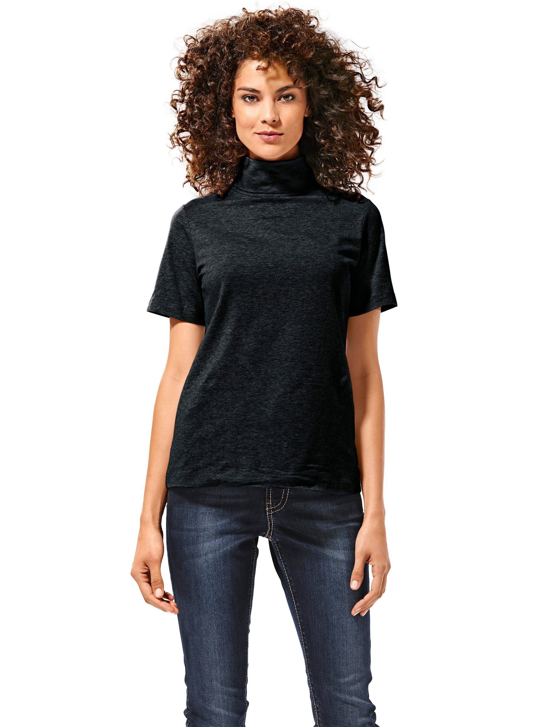 heine T-Shirt Rollkragenshirt . günstig online kaufen