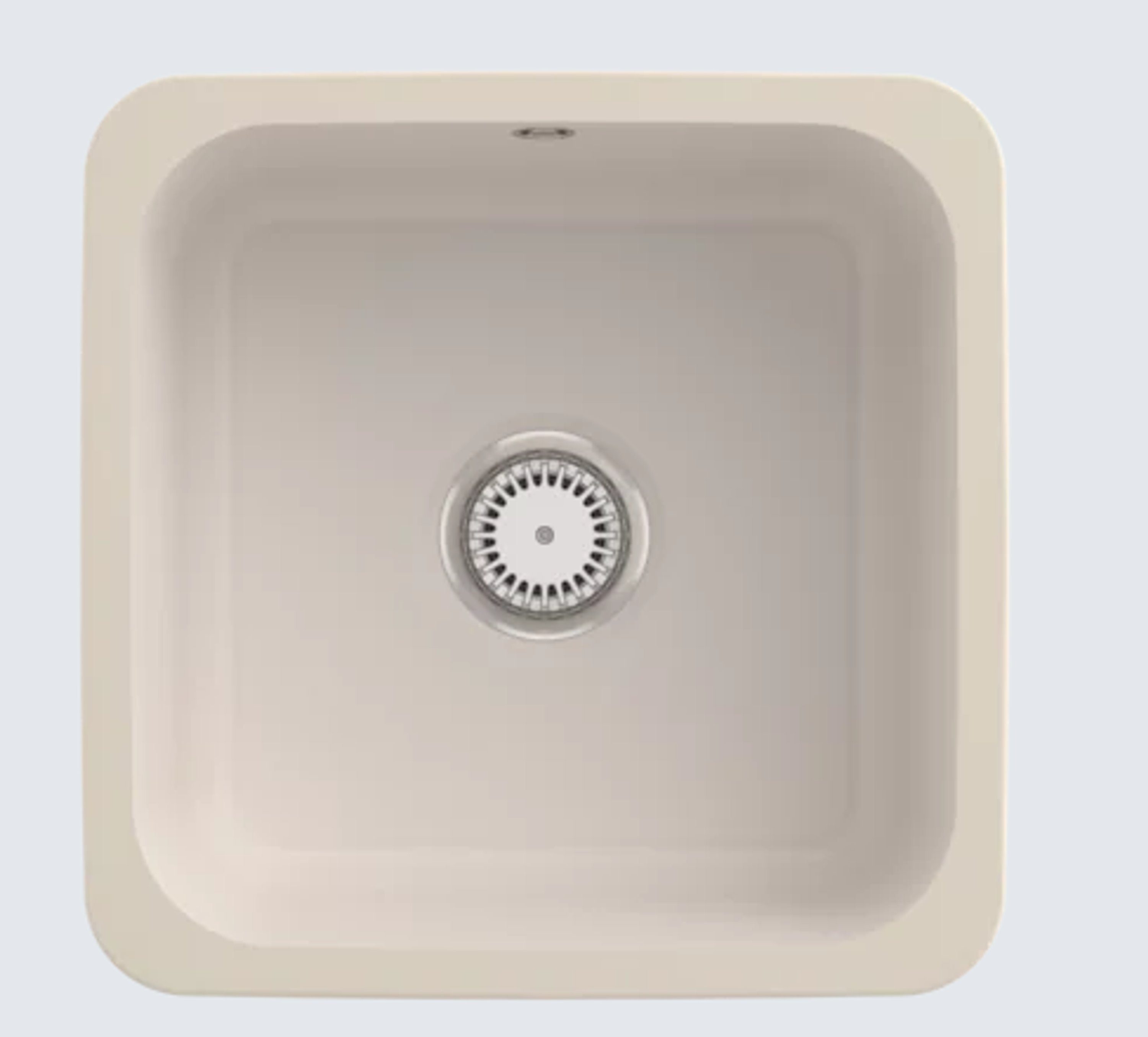 Villeroy & Boch Küchenspüle 6703 01 KR, Quadratisch, 44.5/20 cm, Unterbauspülung, Geschmacksmuster geschützt