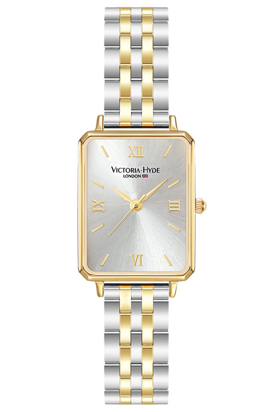 Quarzuhr Victoria Hyde Hampton Damen Basic Edelstahl Armband