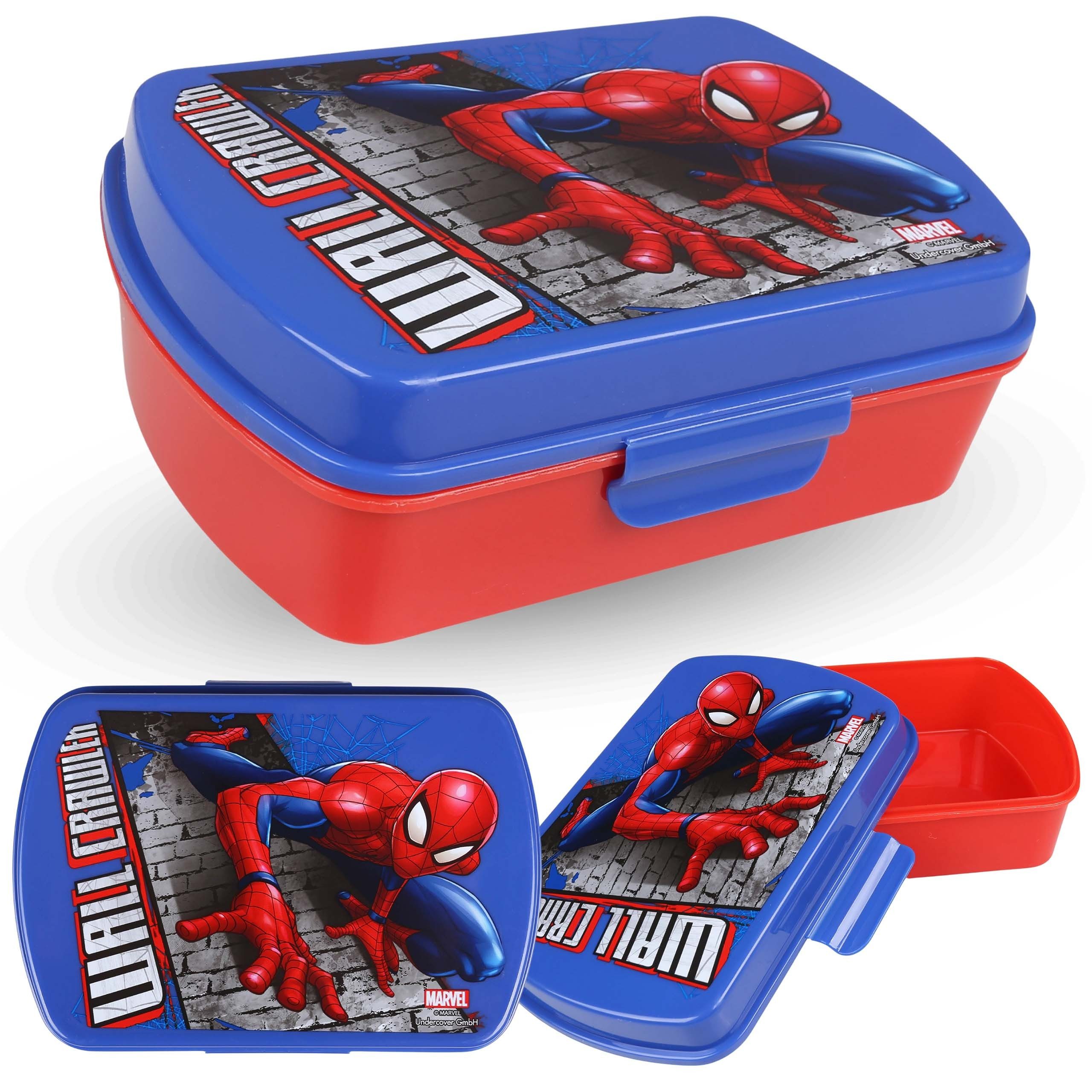 Lunchbox MARVEL SpiderMan Brotdose für Jungen, Lunchbox Einheitsgröße