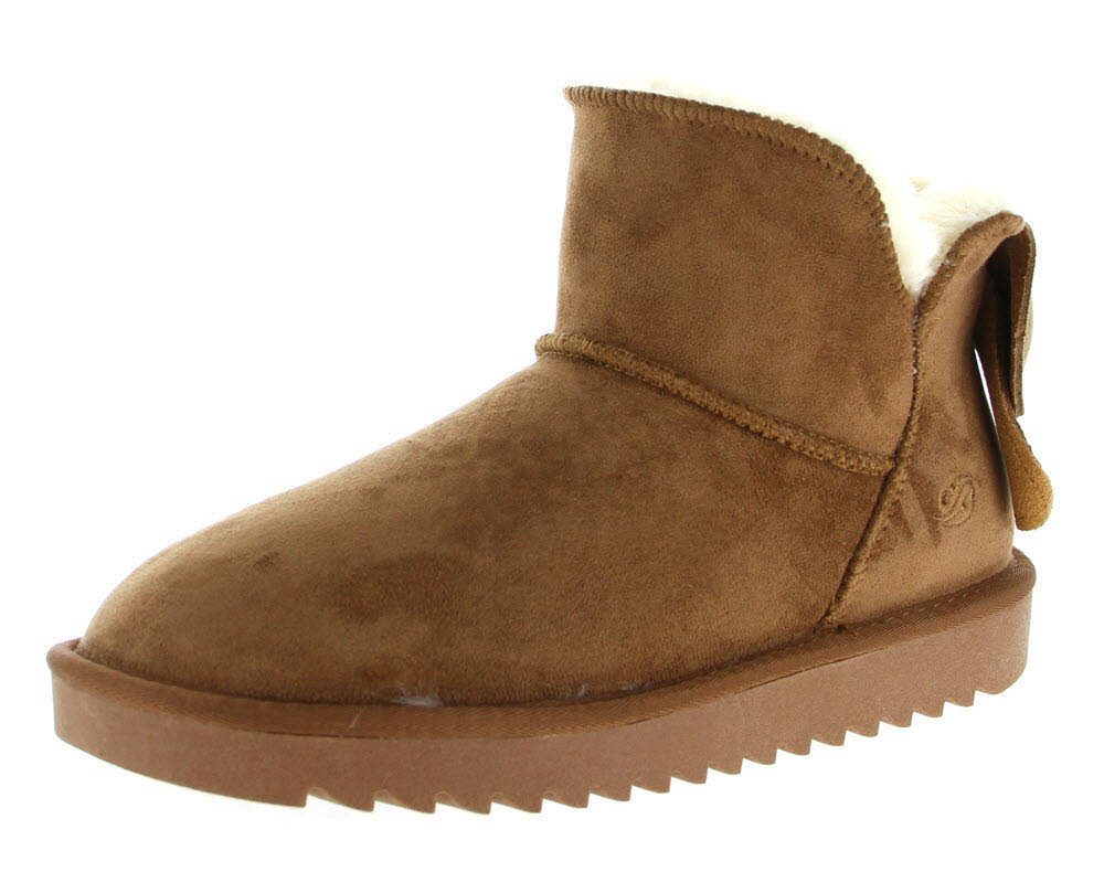 Dockers Damen Winterboots Schlupfstiefel