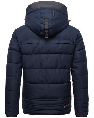 Stone Harbour Steppjacke Witas gesteppte Herren Winterjacke mit abnehmbarer Kapuze