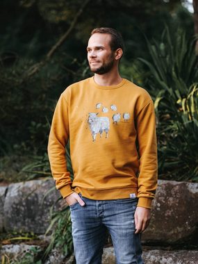 CircleStances Sweater Schaf Print Sweater (Bio) Biobaumwolle