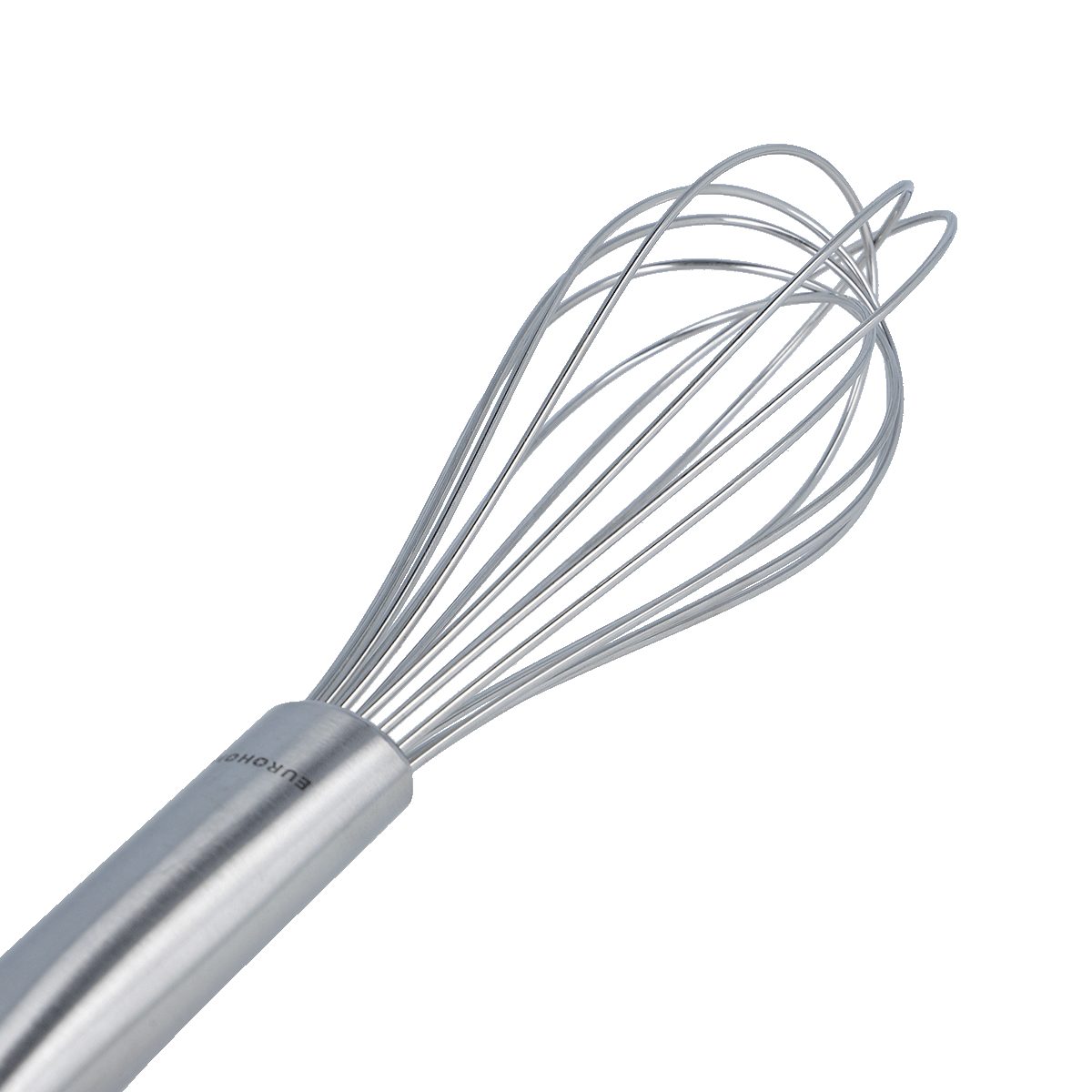 EUROHOME Schneeschläger Schaumschläger Olivia aus rostfreiem Edelstahl spülmaschinengeeignet, Rührer Mixer mit ergonomichem Edelstahlgriff
