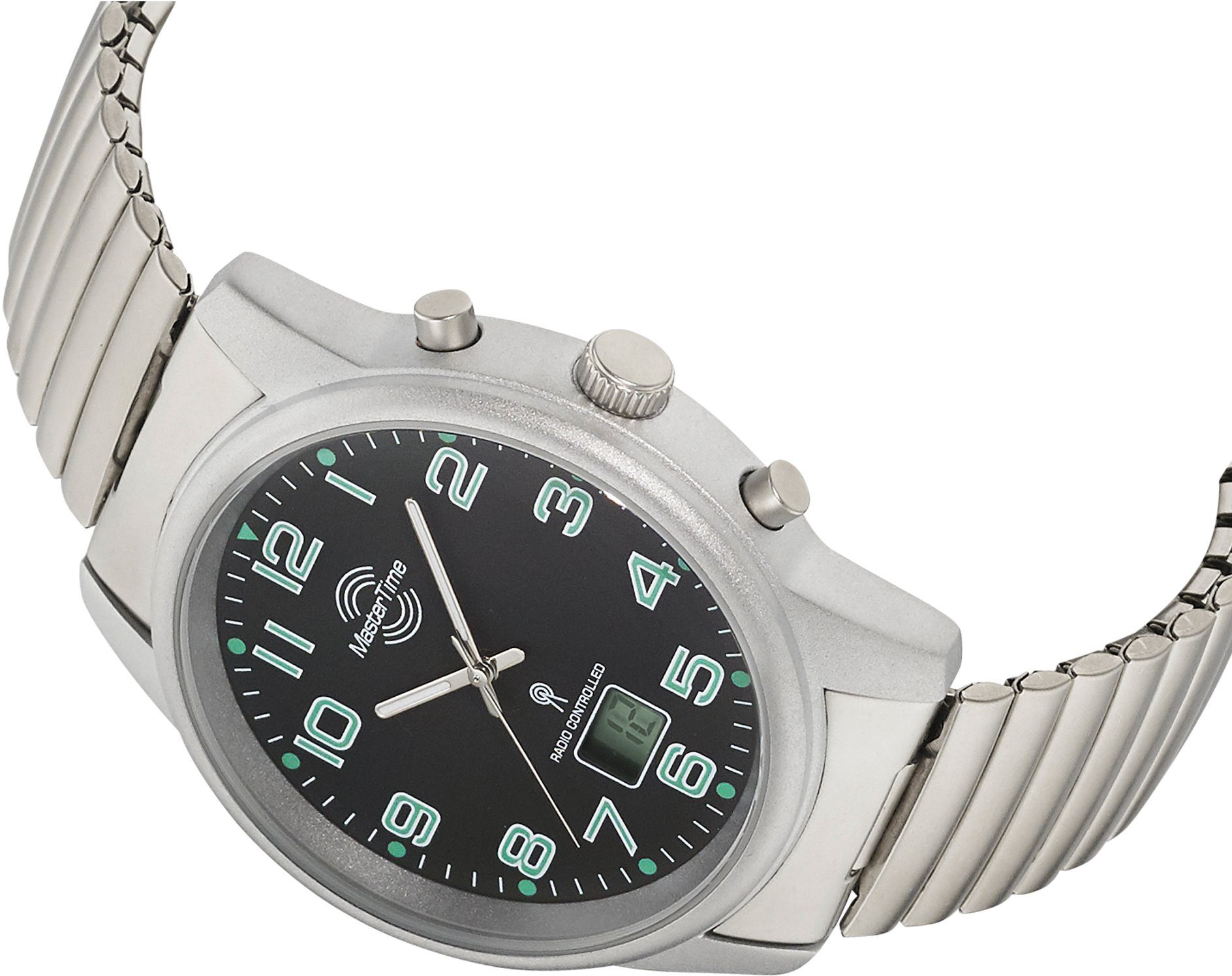 MASTER TIME Funkuhr Basic MTGA-10763-22Z, Armbanduhr, Quarzuhr, Herren, Dat günstig online kaufen