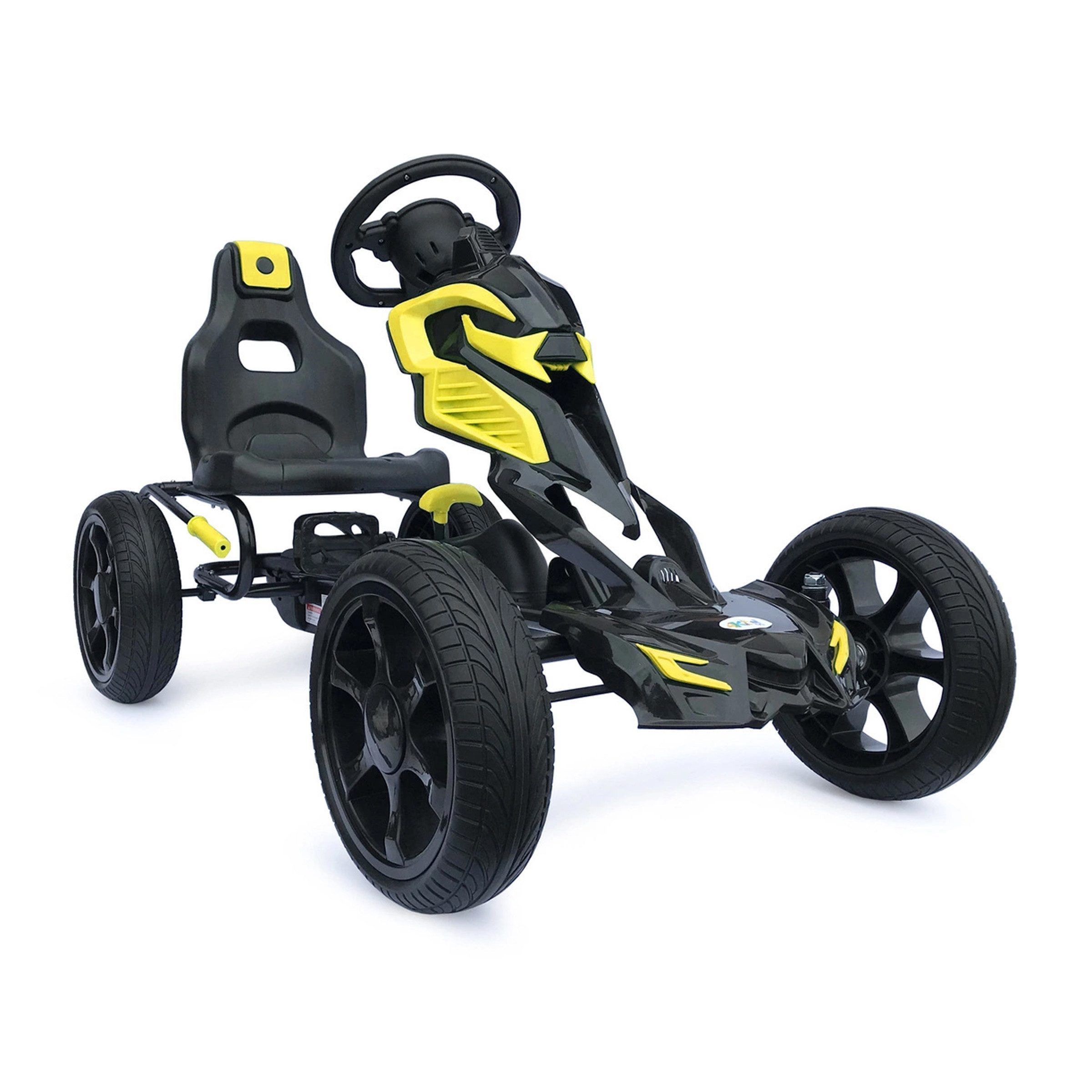 joy4kids Go-Kart Scout Kinder Gokart XL Tretauto Sport Tretfahrzeug [FARBE]